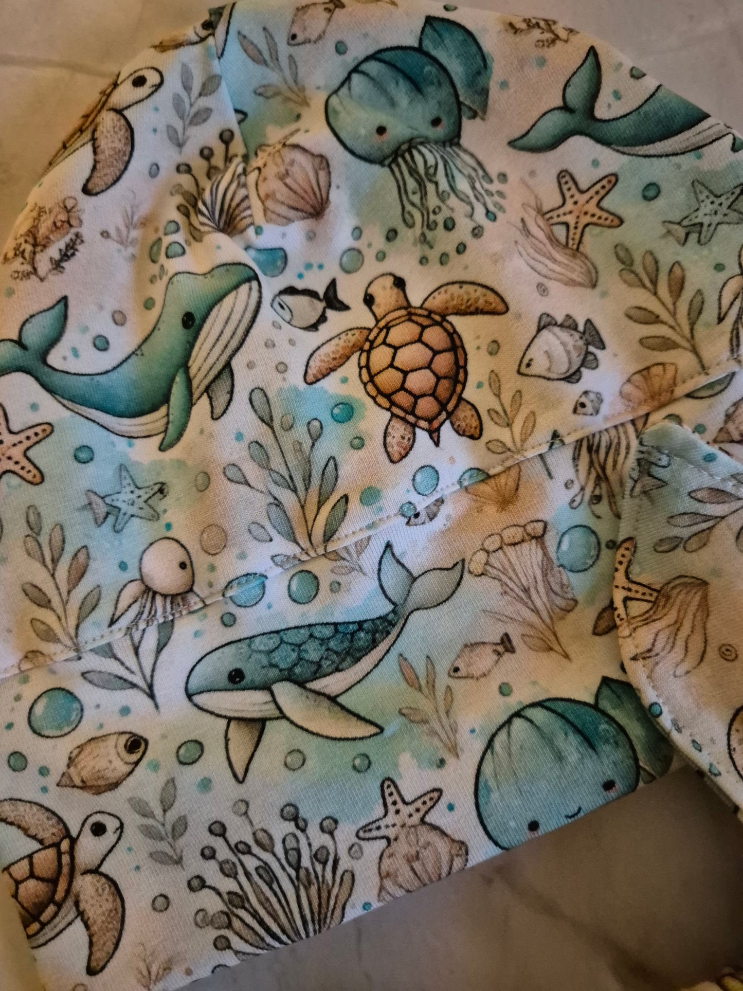 Babymütze und Kindermütze / Organic Cotton Baby beanie Jersey Bandana | Gender-Neutral Baby Bandana | Soft and Washable Newborn Scarf | perfect Baby Gift