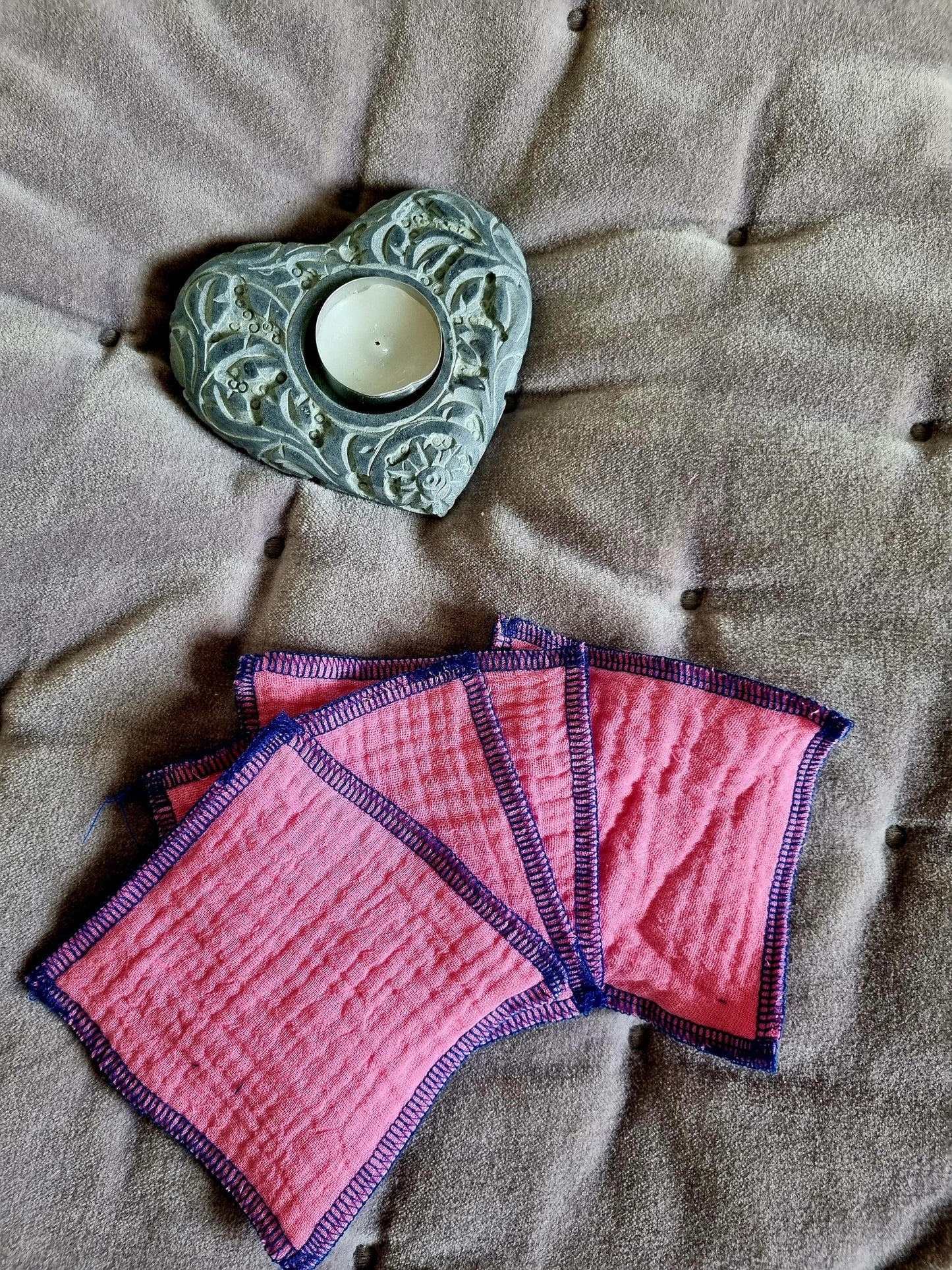 Make up remover pads cotton recycled pads for make-up removal ecofriendly cotton pads