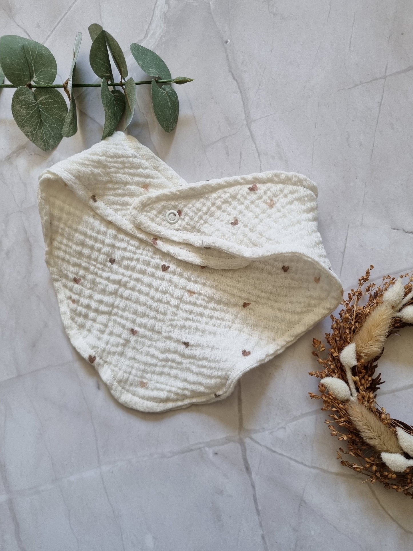 Cotton Baby Scarf Jersey Bandana | Gender-Neutral Baby Bandana | Soft and Washable Newborn Scarf | Ideal Baby Gift