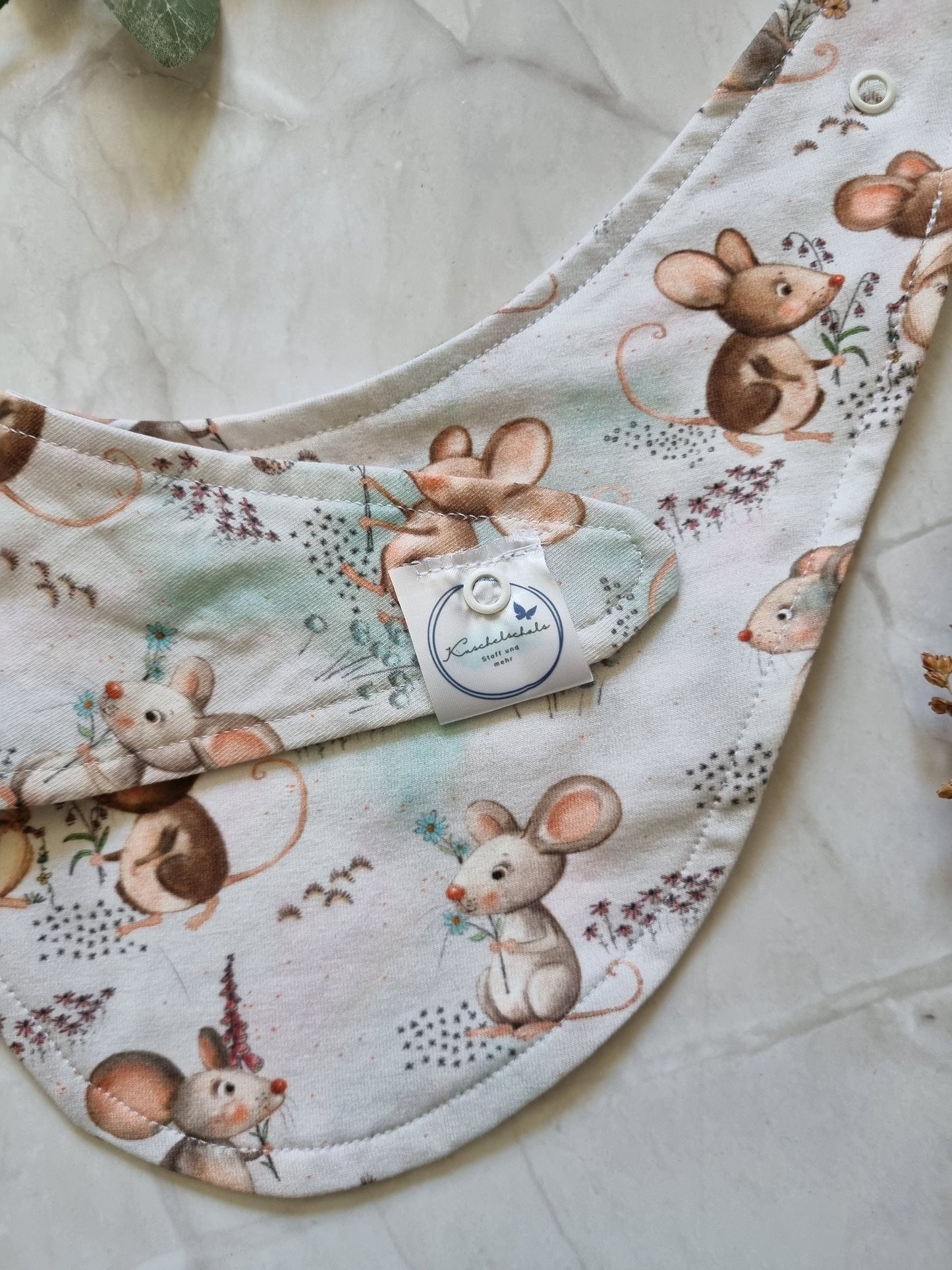 Organic Cotton Baby Scarf Jersey Bandana | Gender-Neutral Baby Bandana | Soft and Washable Newborn Scarf | Ideal Baby Gift