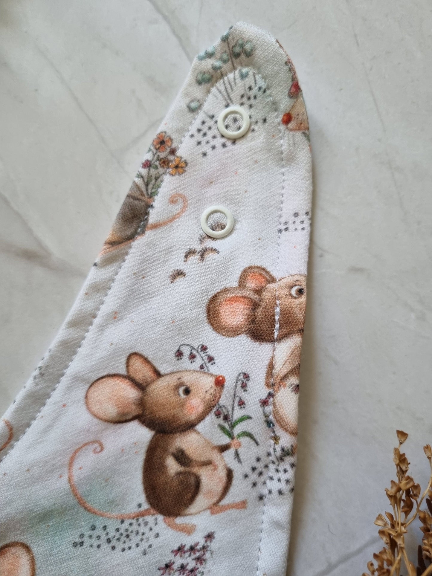 Organic Cotton Baby Scarf Jersey Bandana | Gender-Neutral Baby Bandana | Soft and Washable Newborn Scarf | Ideal Baby Gift