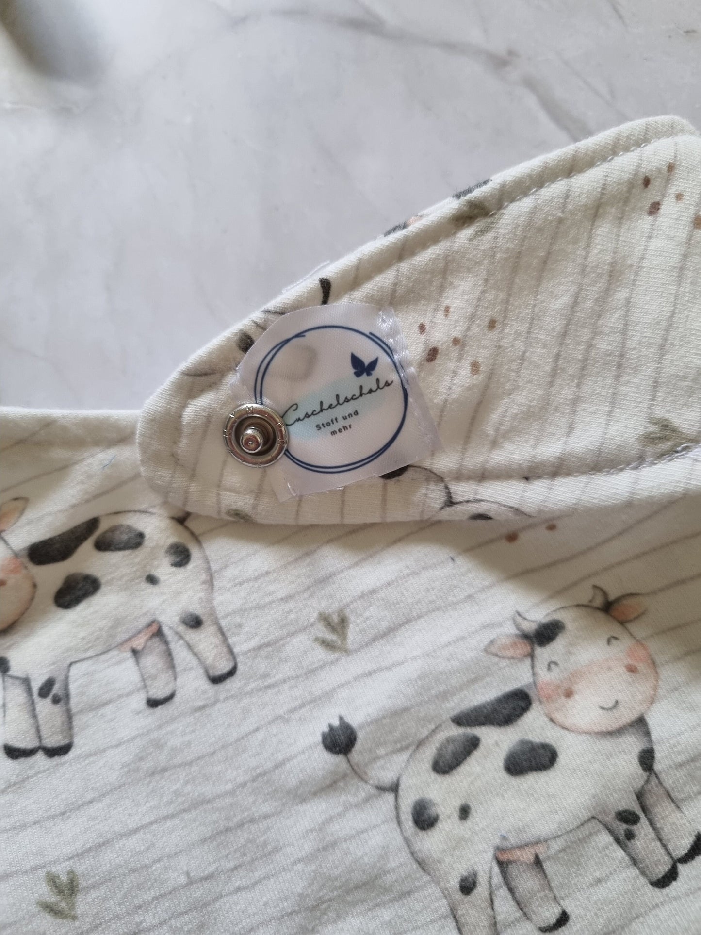 Organic Cotton Baby Scarf Jersey Bandana | Gender-Neutral Baby Bandana | Soft and Washable Newborn Scarf | perfect Baby Gift