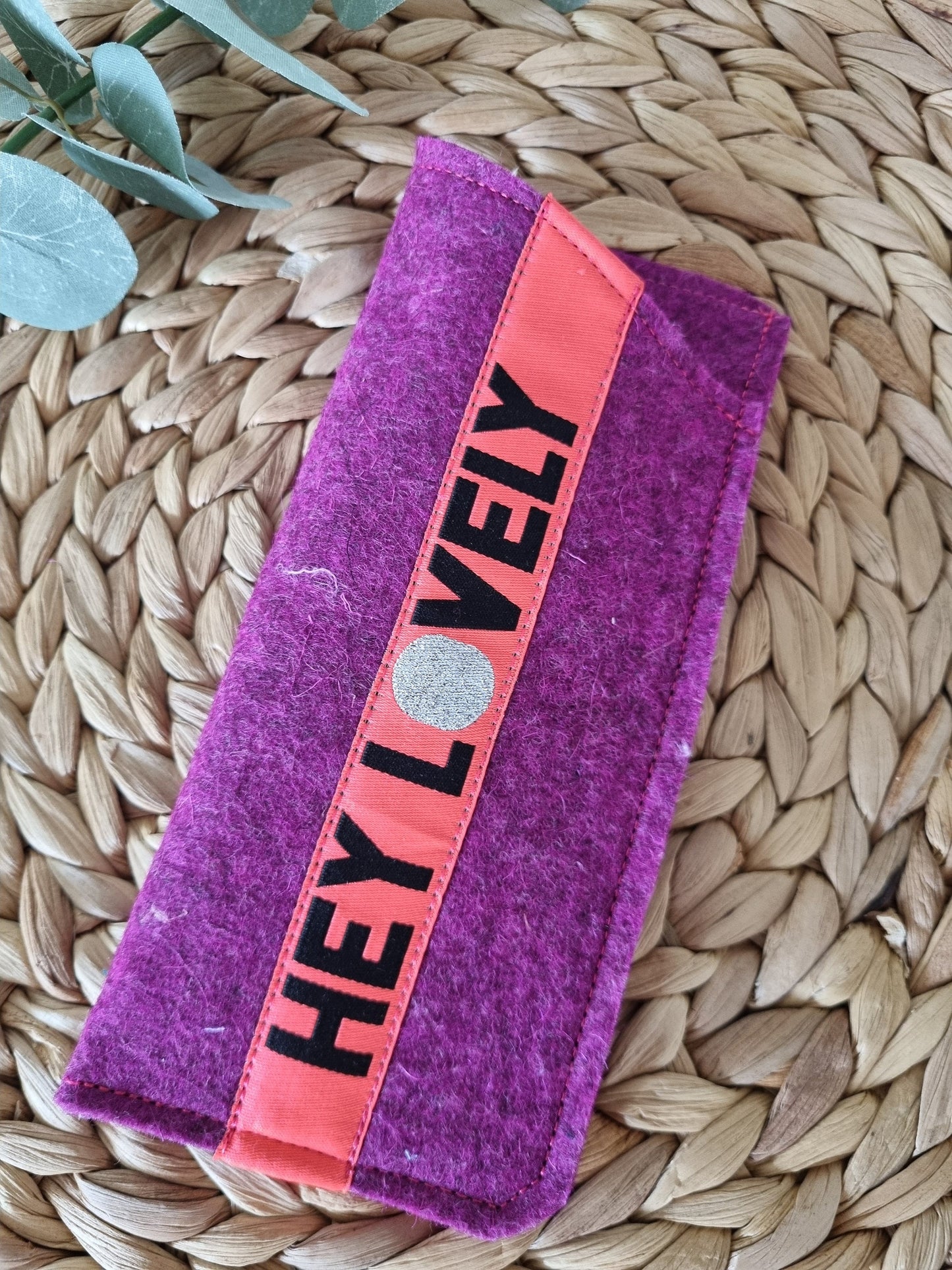 Handmade Felt Glasses Case Eco-Friendly Eyewear Storage Pouch Soft & Lightweight Glasses Protector | Durable Eyewear Organizer gift for her