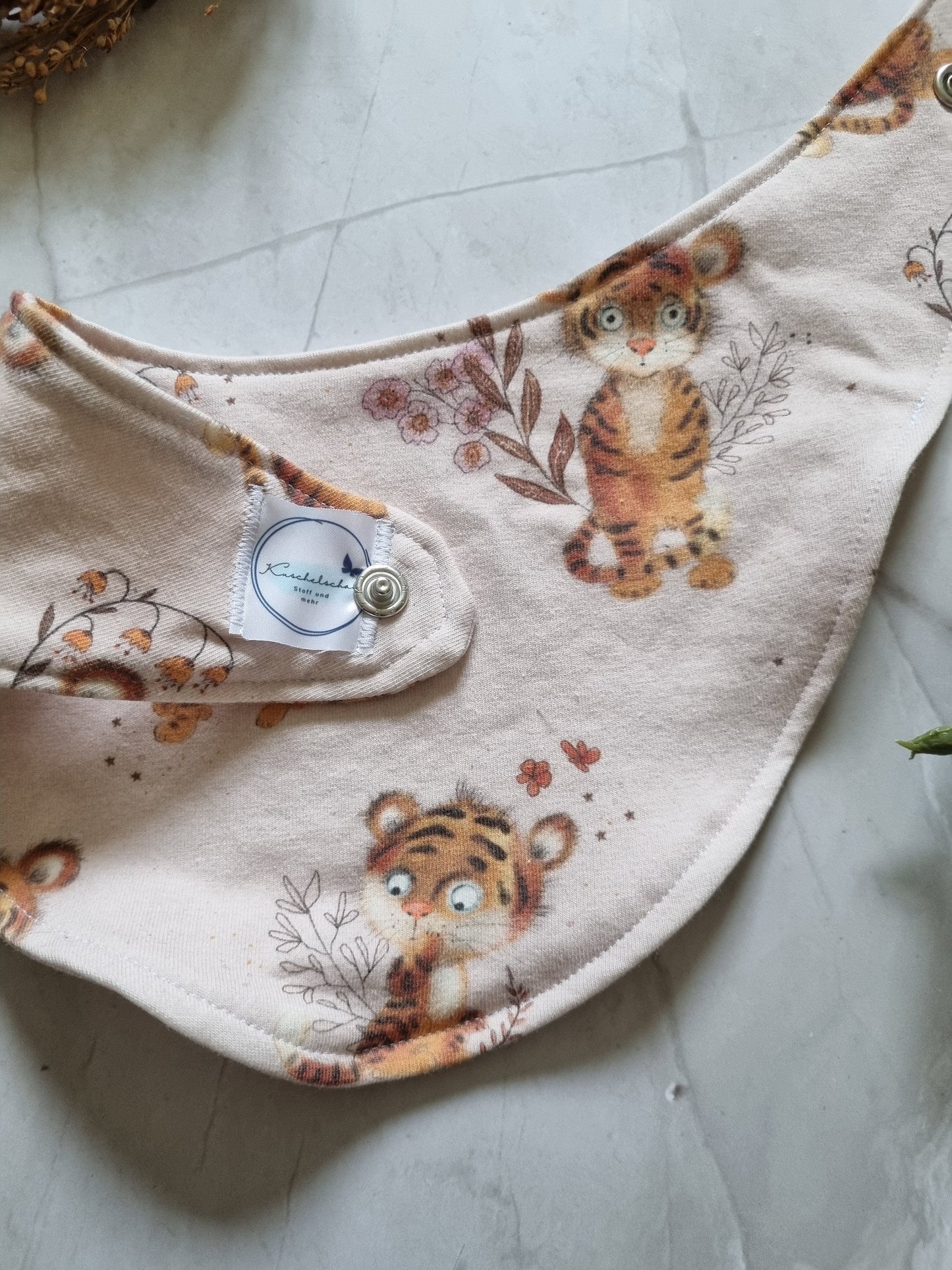 Organic Cotton Baby Scarf Jersey Bandana | Gender-Neutral Baby Bandana | Soft and Washable Newborn Scarf | Ideal Baby Gift