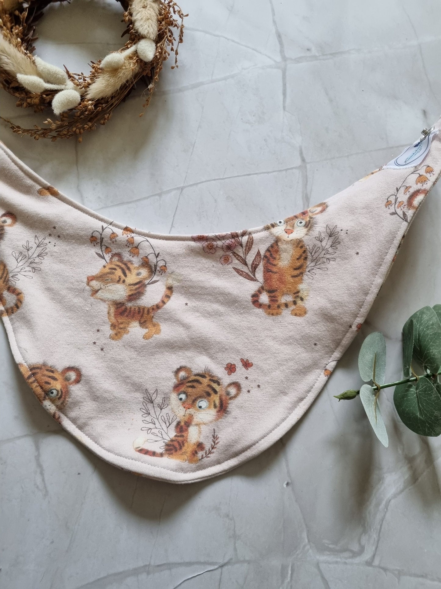 Organic Cotton Baby Scarf Jersey Bandana | Gender-Neutral Baby Bandana | Soft and Washable Newborn Scarf | Ideal Baby Gift