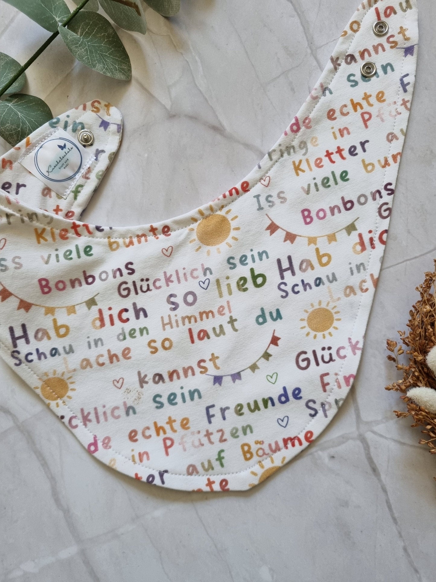 Organic Cotton Baby Scarf Jersey Bandana | Gender-Neutral Baby Bandana | Soft and Washable Newborn Scarf | Ideal Baby Gift