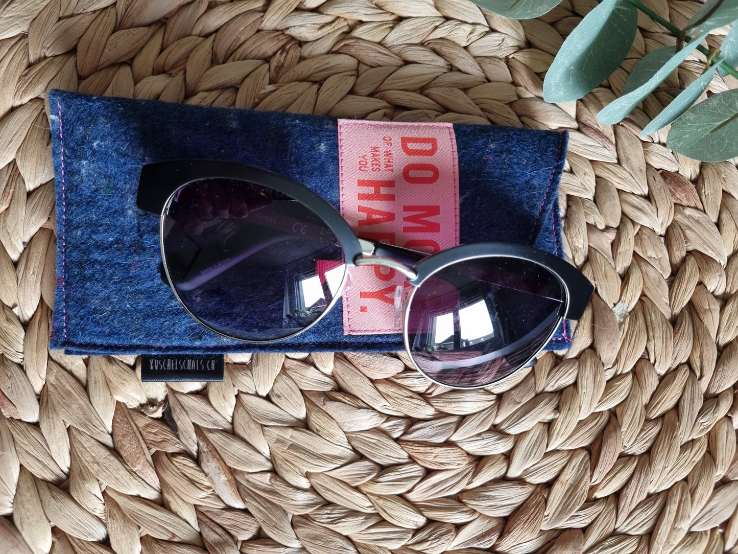 Handmade Felt Glasses Case | Eco-Friendly Eyewear Storage Pouch | Soft & Lightweight Glasses Protector | Eyewear Organizer Gift for her