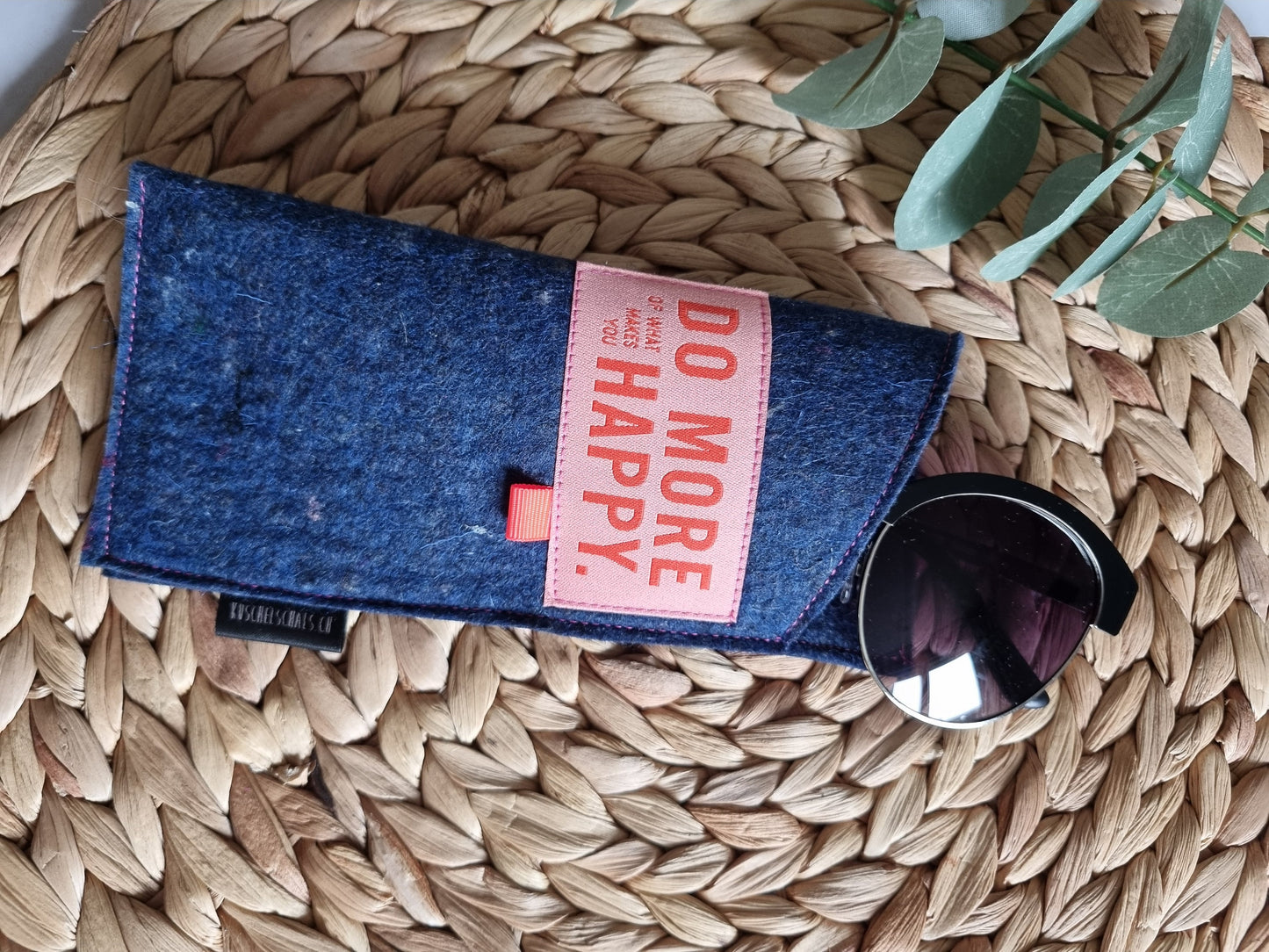 Handmade Felt Glasses Case | Eco-Friendly Eyewear Storage Pouch | Soft & Lightweight Glasses Protector | Eyewear Organizer Gift for her