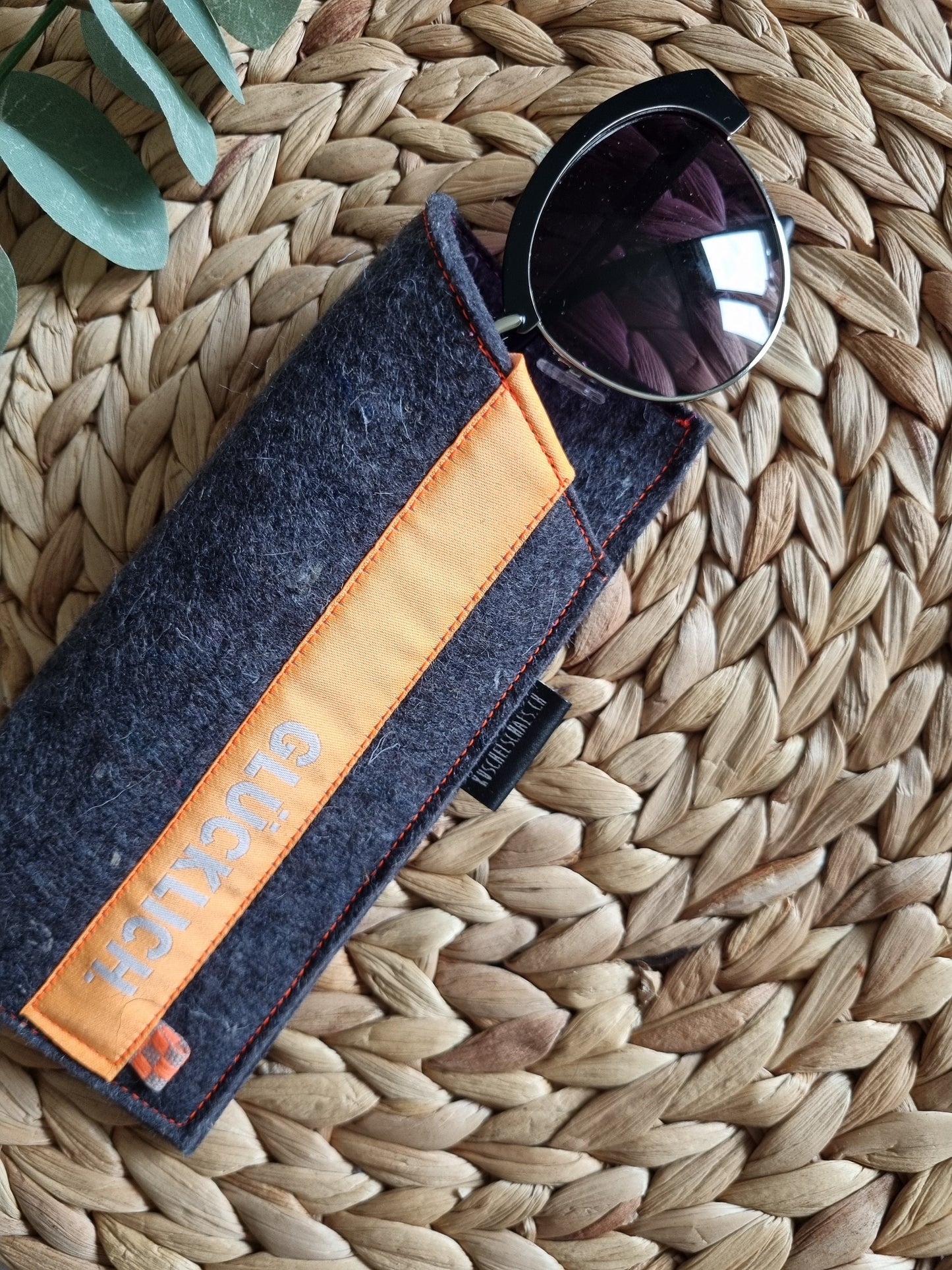 Handmade Felt Glasses Case | Eco-Friendly Eyewear Storage Pouch | Soft & Lightweight Glasses Protector | Eyewear Organizer gift for her