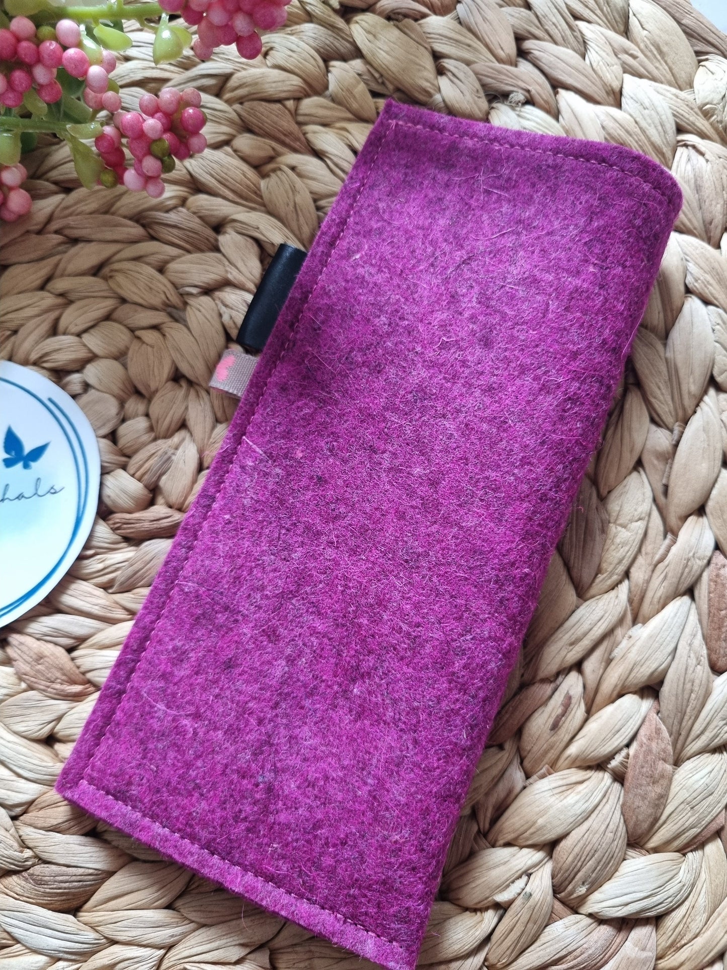 Handmade Felt Glasses Case Eco-Friendly Eyewear Storage Pouch Soft & Lightweight Glasses Protector | Durable Eyewear Organizer gift for her