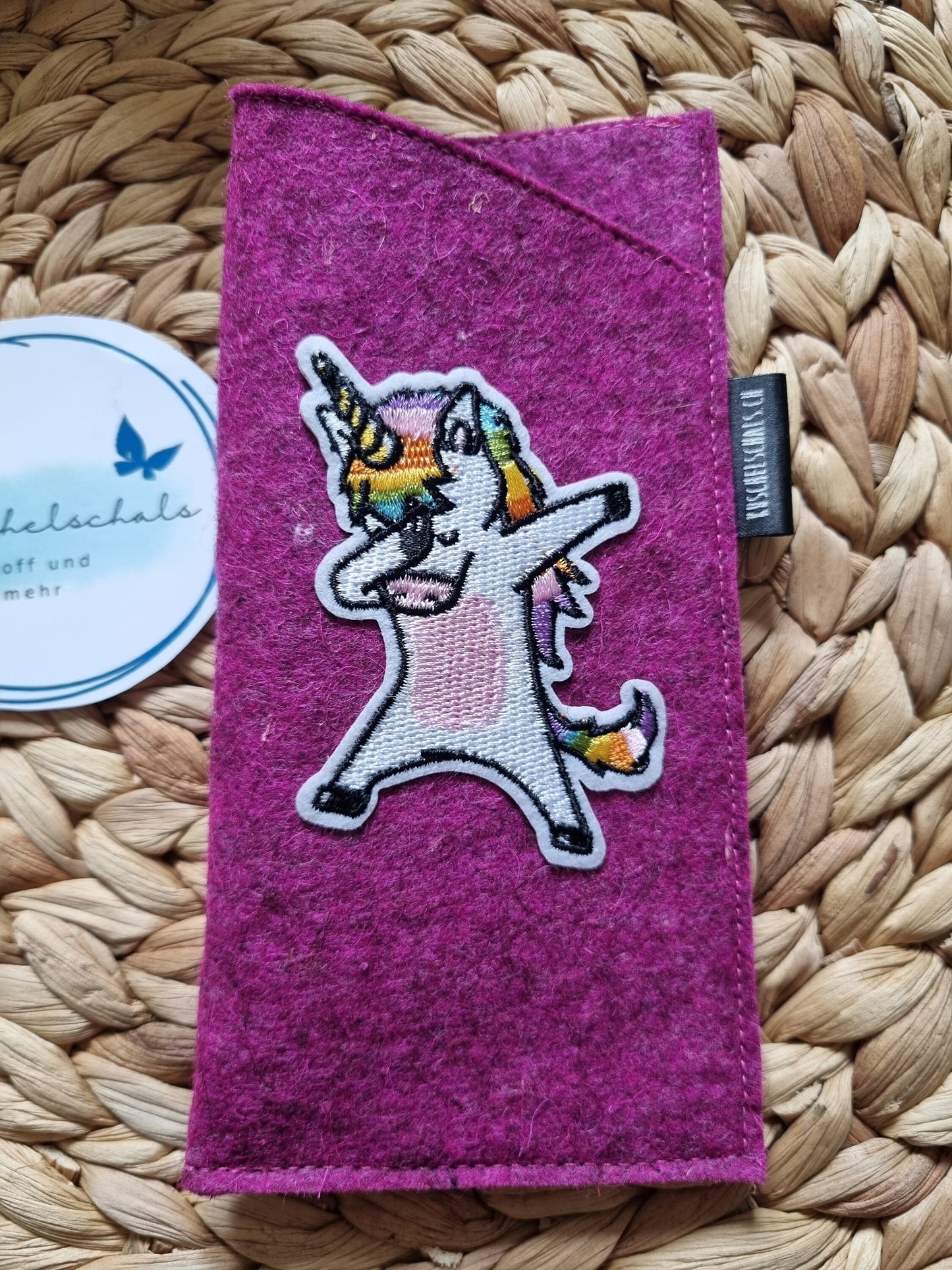 Handmade Felt Glasses Case | Eco-Friendly Eyewear Storage Pouch | Soft & Lightweight Glasses Protector | Durable Unique Eyewear Organizer