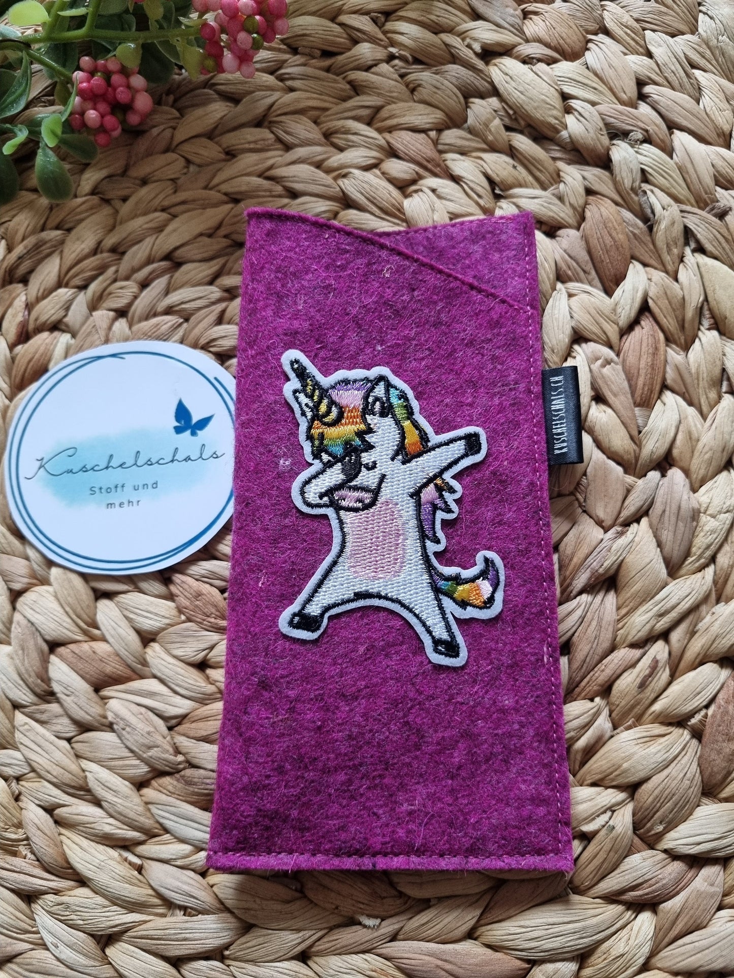 Handmade Felt Glasses Case | Eco-Friendly Eyewear Storage Pouch | Soft & Lightweight Glasses Protector | Durable Unique Eyewear Organizer
