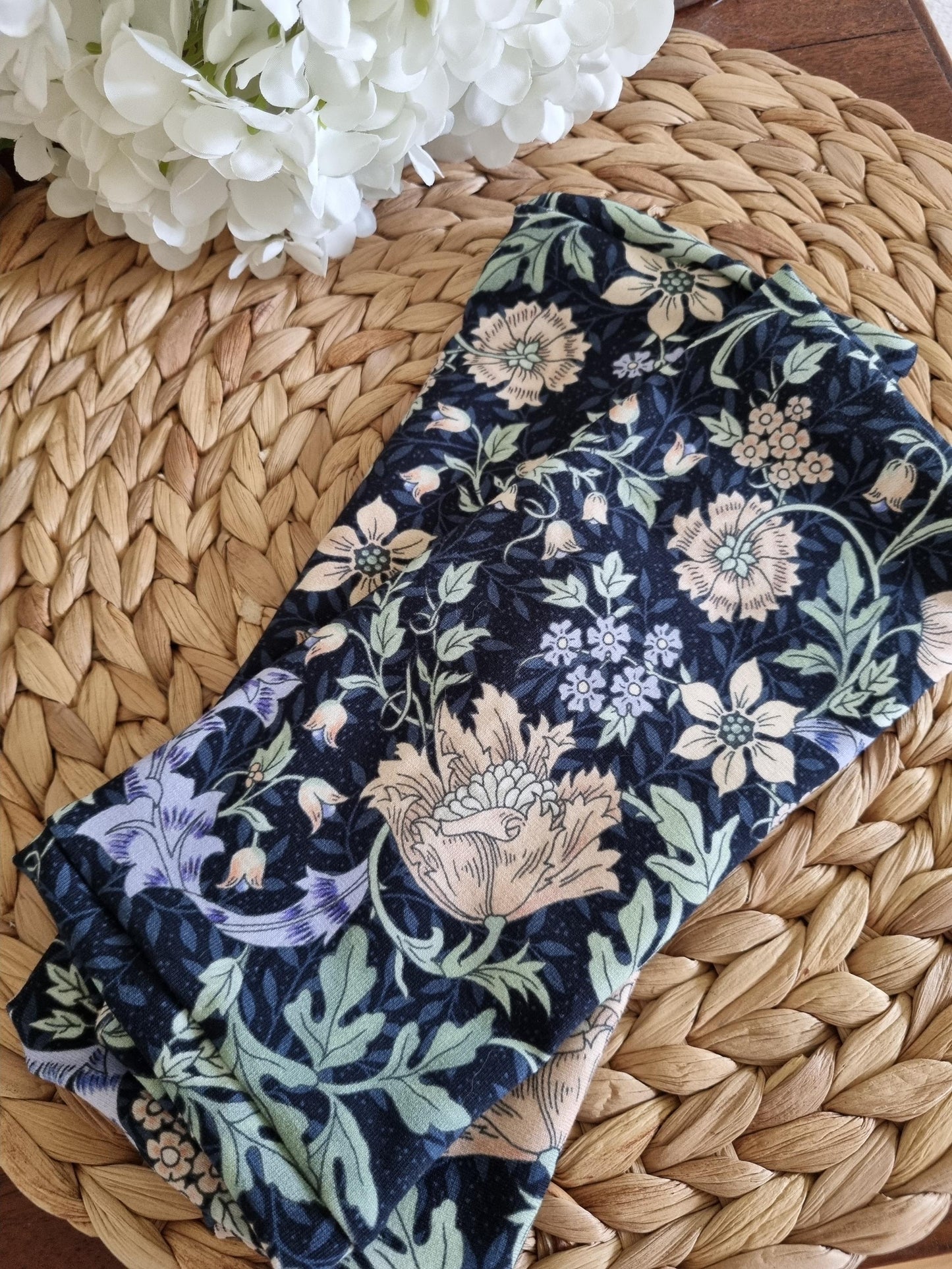 Stylish cozy wristwarmers for adults organic cotton wrist warmers flower print wristwarmers no more cold hands organic cotton skandi style