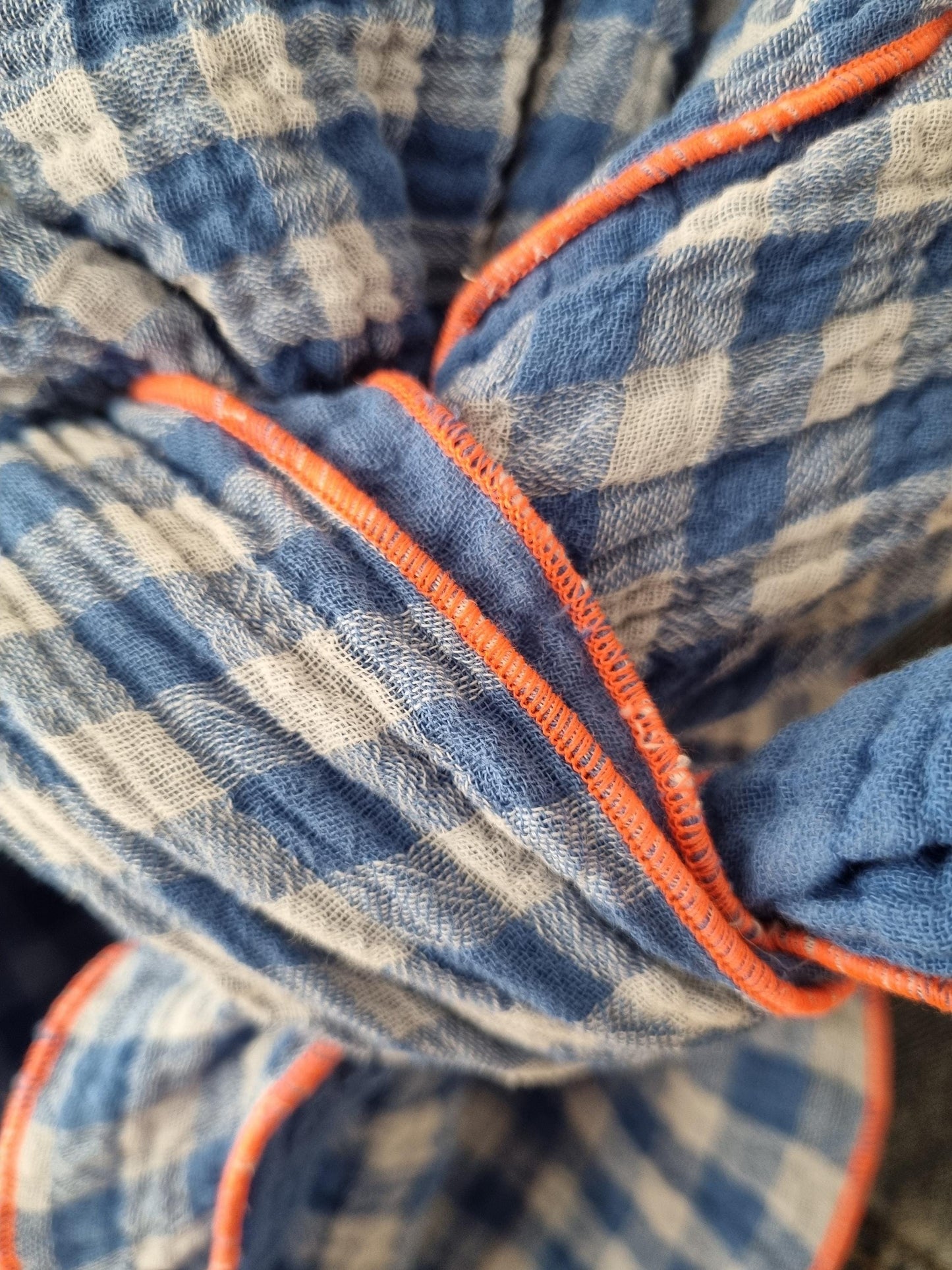 checked Cotton Stole Scarf - Cozy Reversible Print Wrap - Versatile Shawl for Travel - Boho Fashion Accessory - Ideal Gift for her - XXL