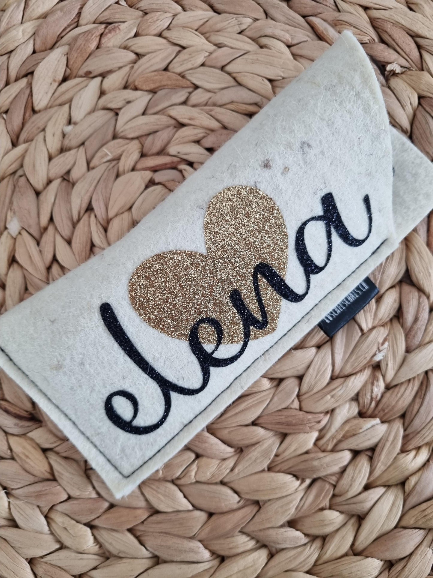 Handmade Felt Glasses Case Eco-Friendly Eyewear Storage Pouch Soft & Lightweight Glasses Protector | Durable Eyewear Organizer gift for her