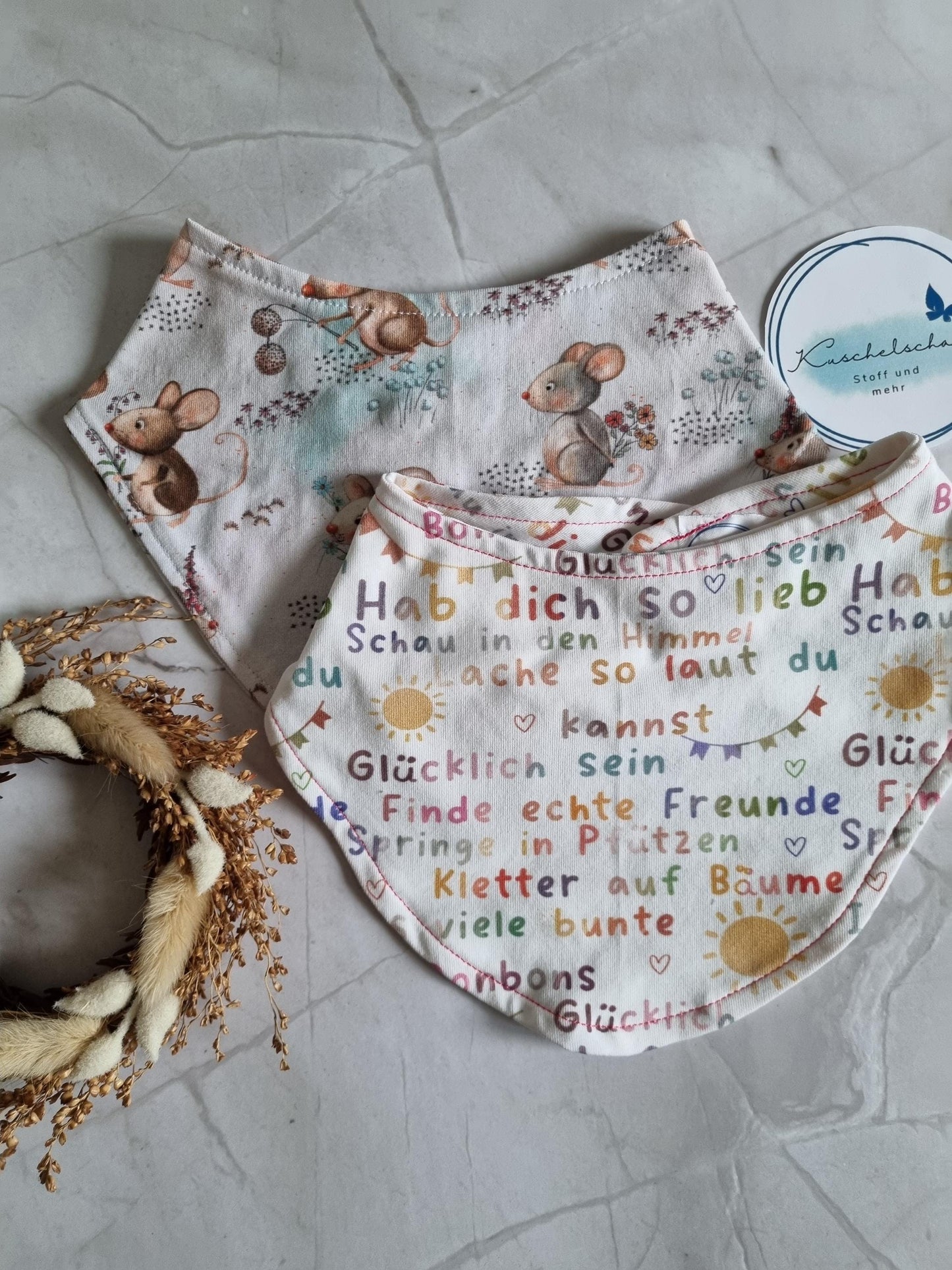 Organic Cotton Baby Scarf Jersey Bandana Set | Burp cloth Baby Bandana SET | Soft and Washable Newborn Scarf | Ideal Baby Gift Babyshower
