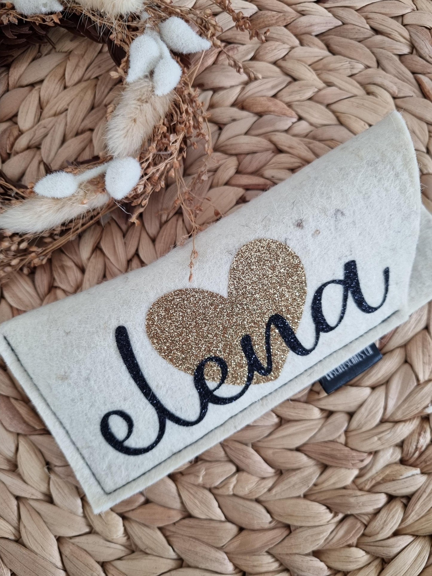 Handmade Felt Glasses Case Eco-Friendly Eyewear Storage Pouch Soft & Lightweight Glasses Protector | Durable Eyewear Organizer gift for her
