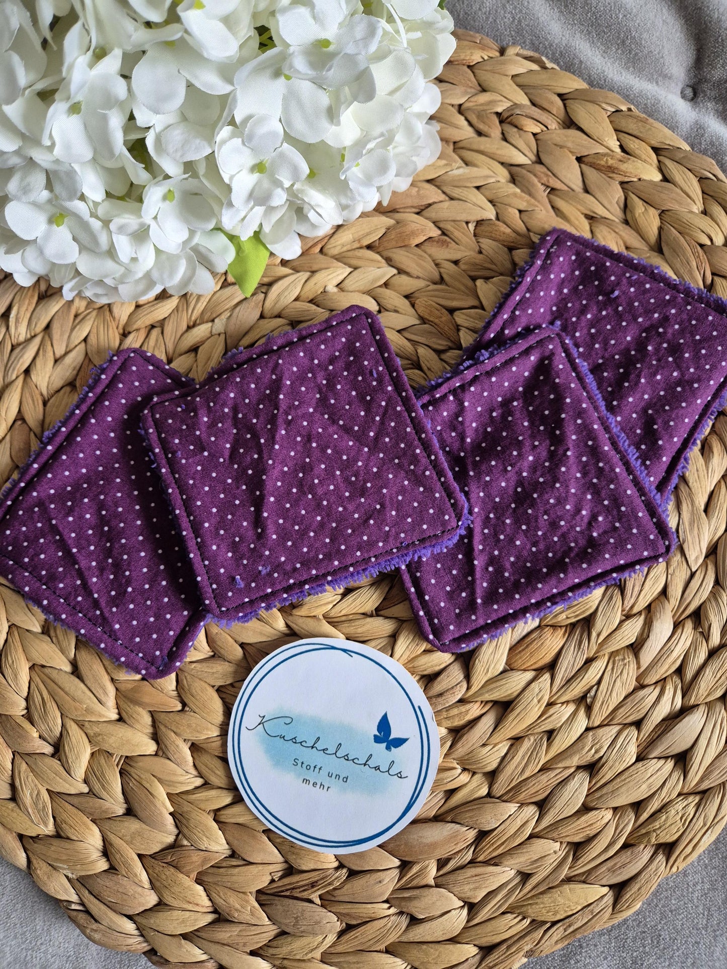 Make up remover pads cotton recycled pads for make-up removal ecofriendly cotton pads