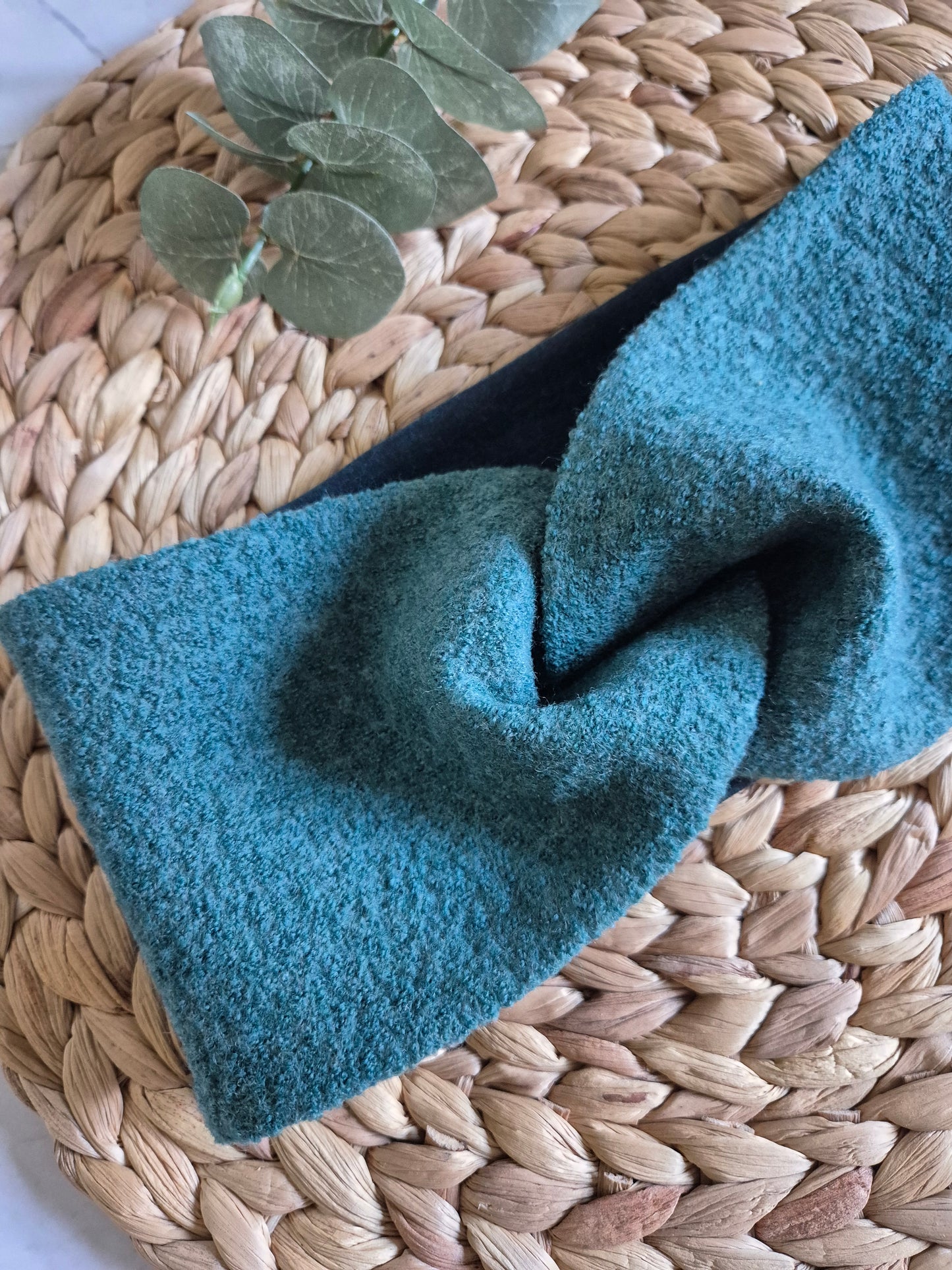 Ohrenwärmer aus Merinowolle, Winter-Stirnband, gedrehter Ohrenwärmer, Luxus-Ohrwärmer, Geschenk für Sie, Accessoires für kaltes Wetter, Wintermode-Accessoire