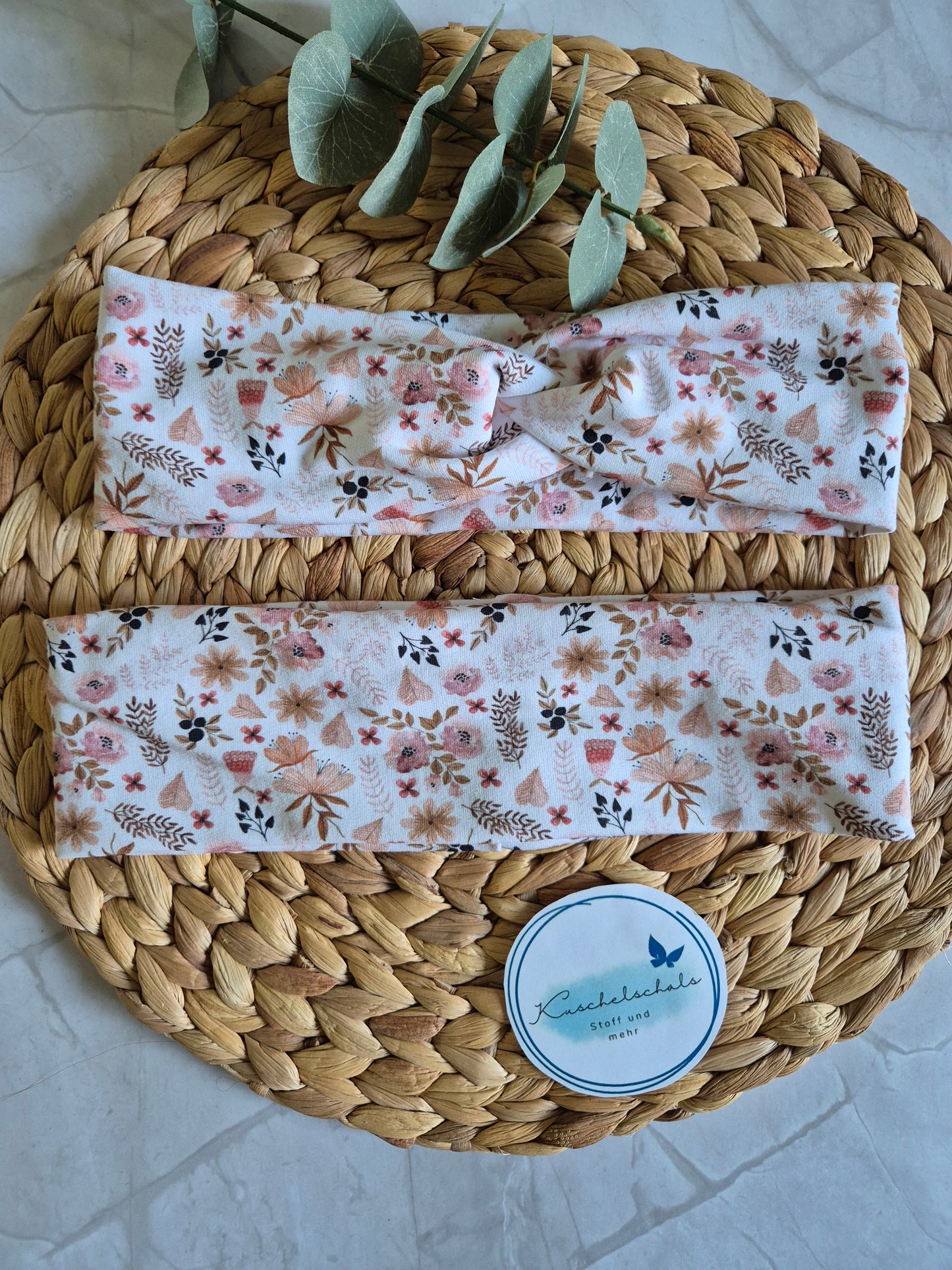 Handgefertigte Stirnbänder aus Bio-Jersey - Weiche, breite Ohrenbedeckung, weiches Stirnband für Erwachsene, Stirnband aus Bio-Jersey, Haar-Accessoire, handgefertigt