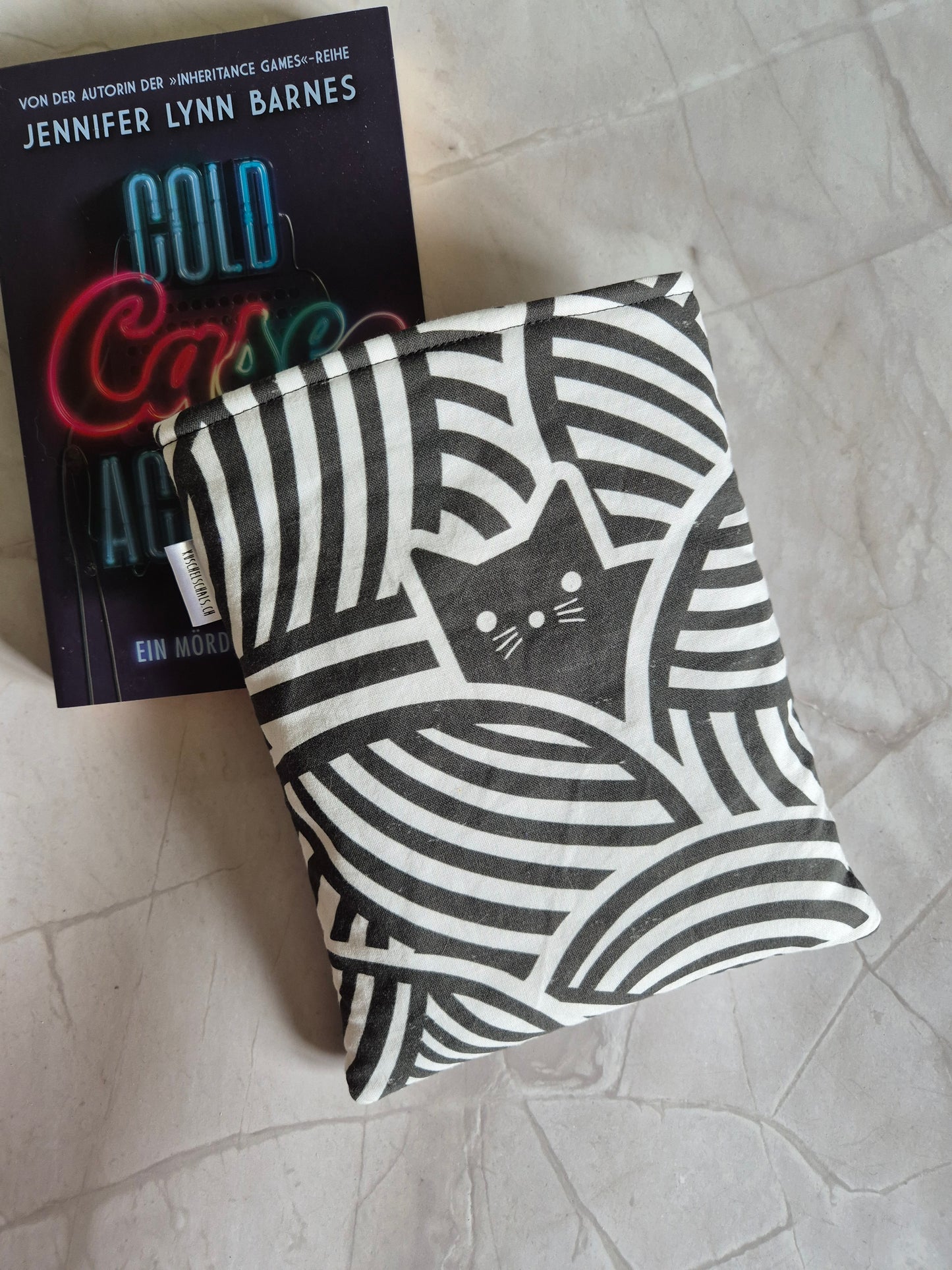 Cat Lover Book Cover Kindle Kobo - 3 Sizes - Handmade