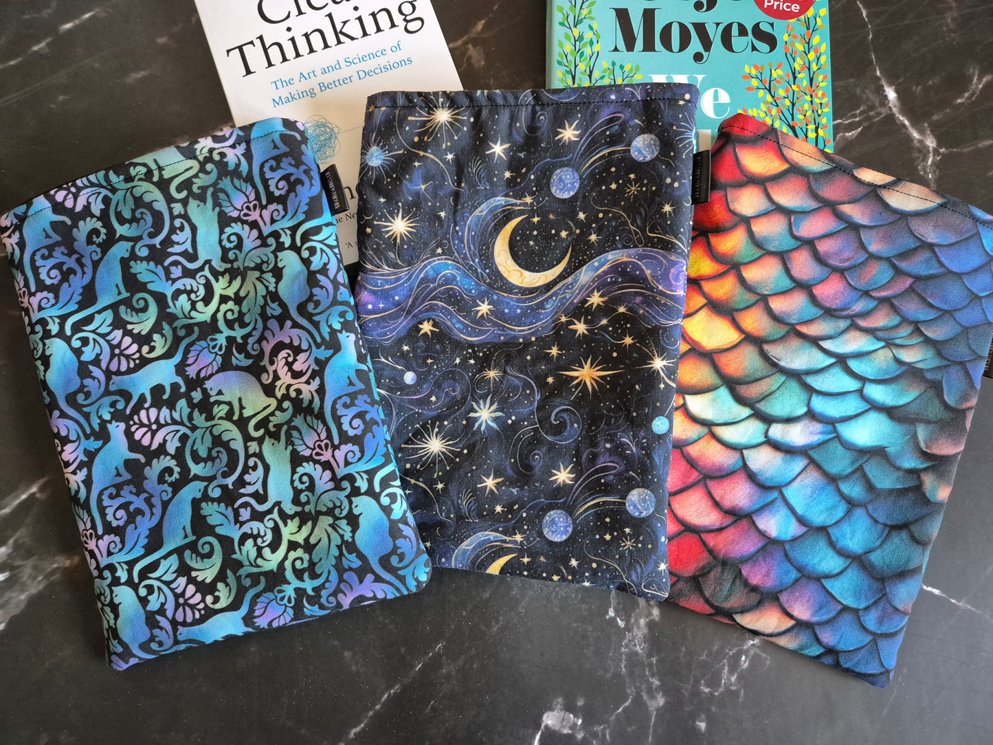 Dragonskin Book Cover Kindle Kobo - 3 Sizes - Handmade