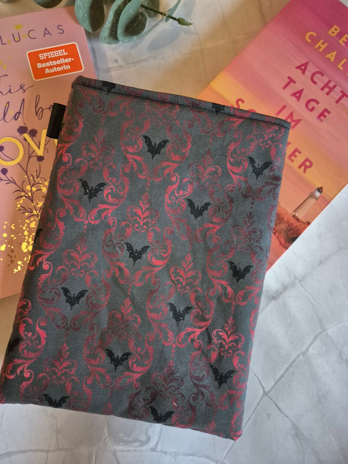 Gothic Ornament Book Cover Kindle Kobo - 3 Sizes - Handmade - halloween Book Sleeve