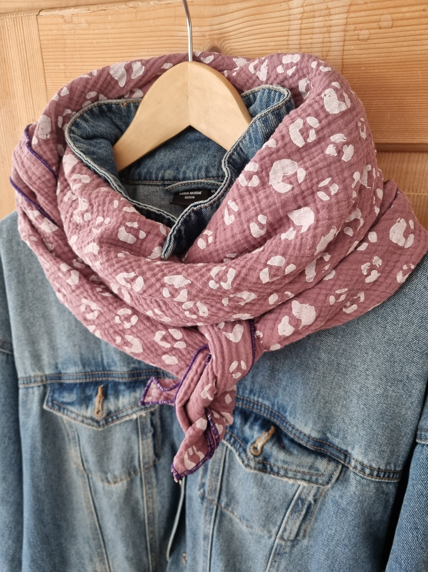 Écharpe Leo 100% Baumwolle 130c130cm