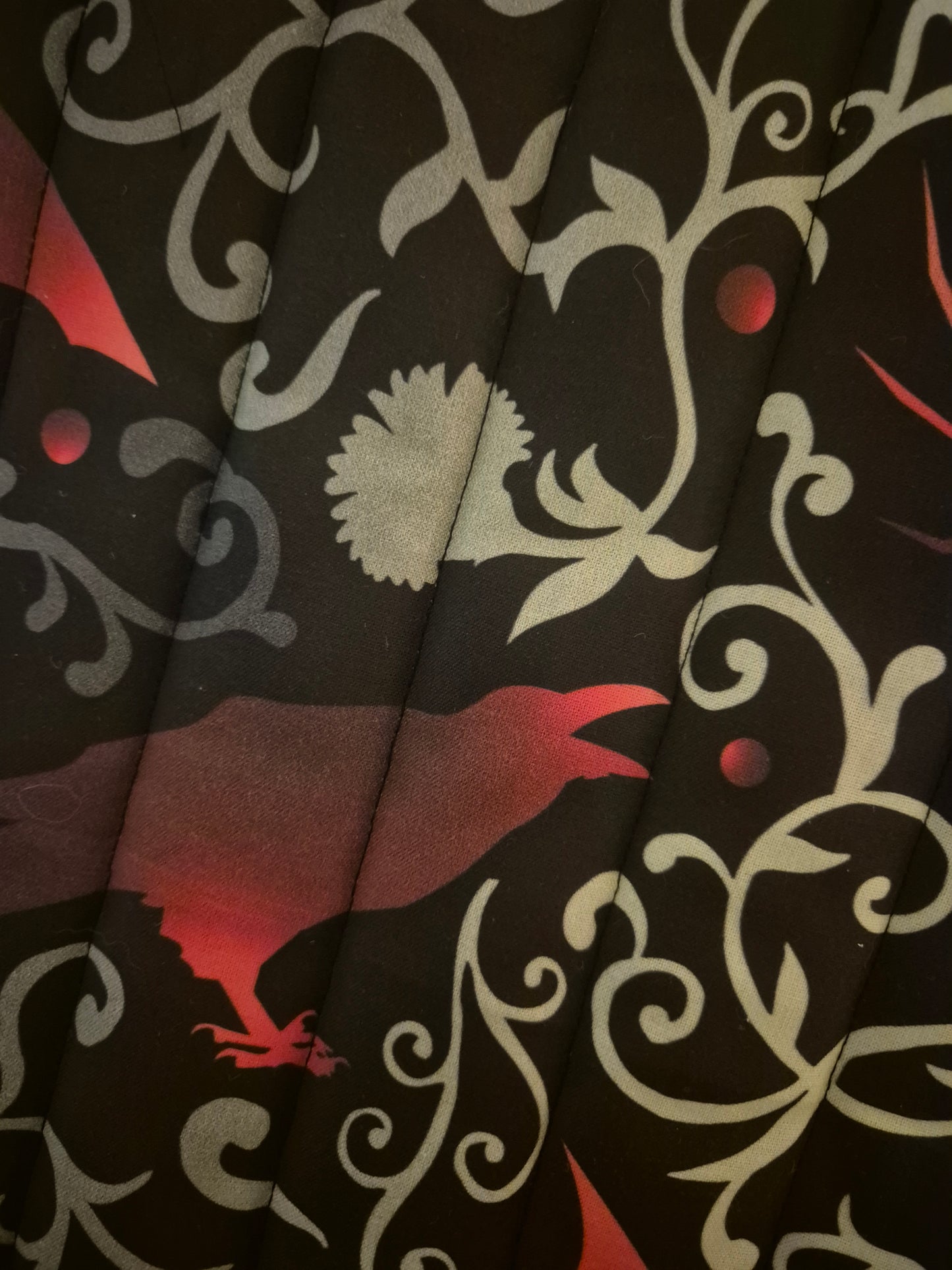 Tablet und Laptop Sleeve, gequiltet im wunderschönen Design "Ornament in Gold"