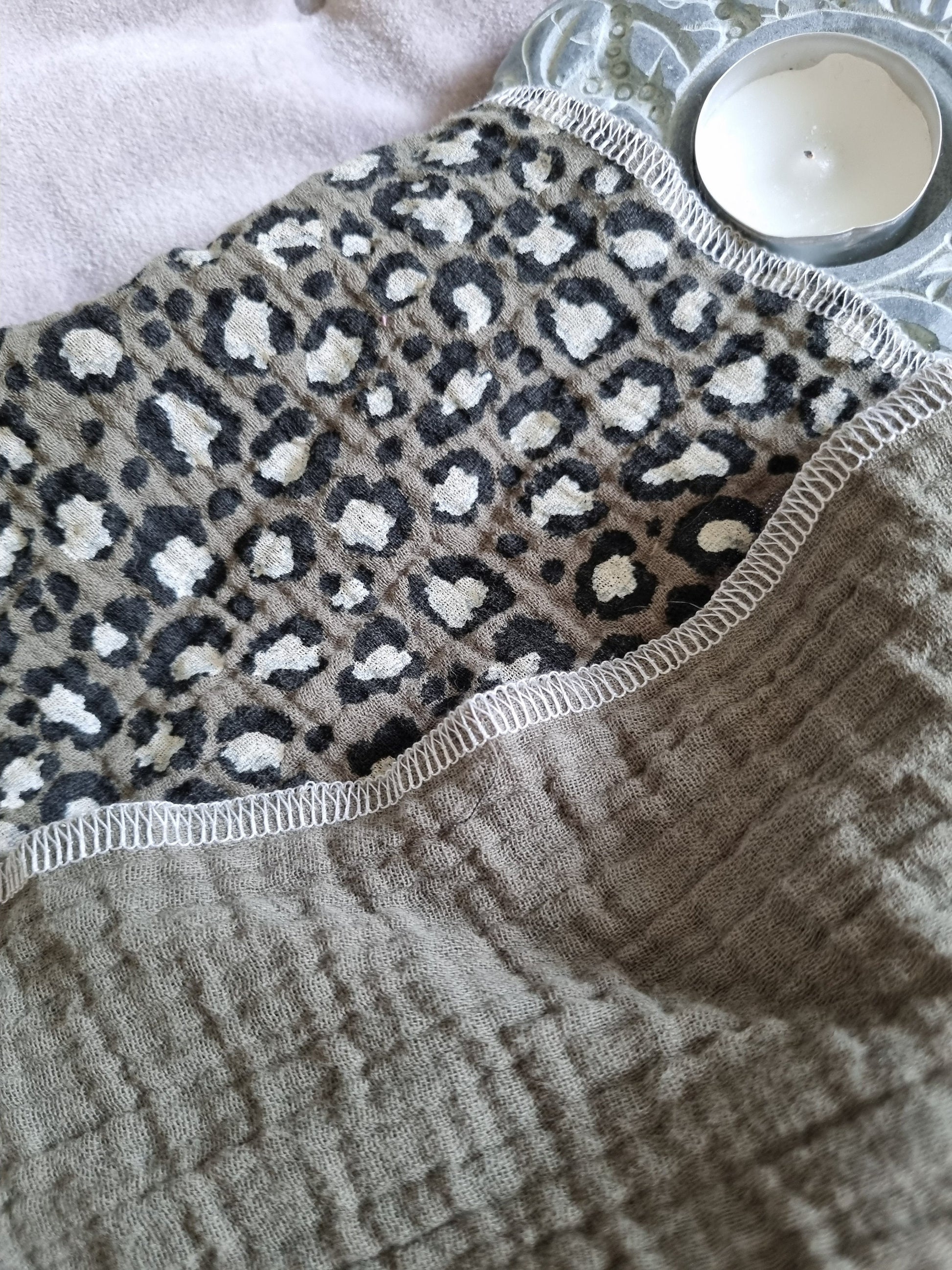 cozy leo print bandana kid or toddler - stylish fall and winter scarf for boys - perfect scarf for toddler - soft cozy fall scarf