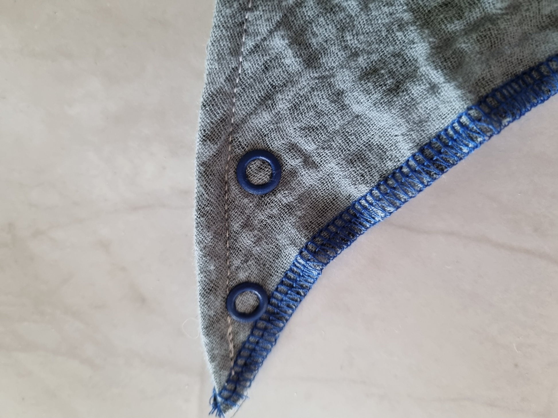 Organic Cotton Baby Scarf Jersey Bandana | Blue leo print Baby Bandana | Soft and Washable Newborn Scarf | perfect Baby Gift