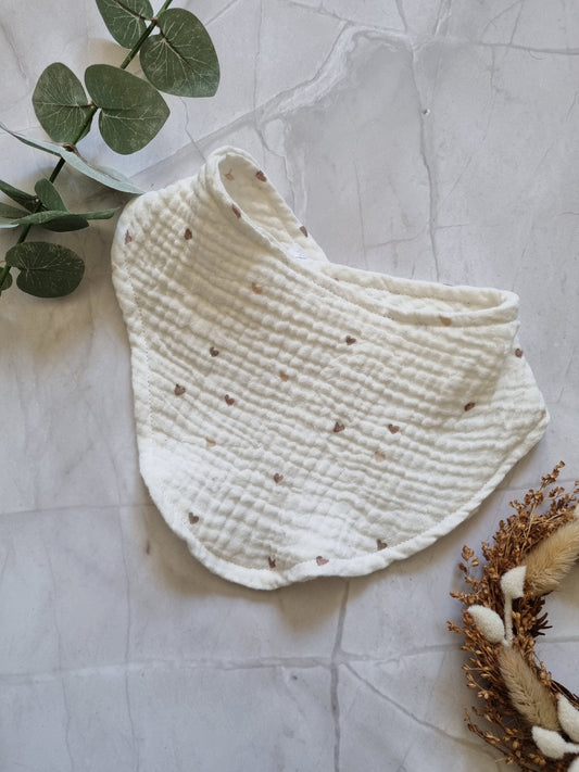 Cotton Baby Scarf Jersey Bandana | Gender-Neutral Baby Bandana | Soft and Washable Newborn Scarf | Ideal Baby Gift