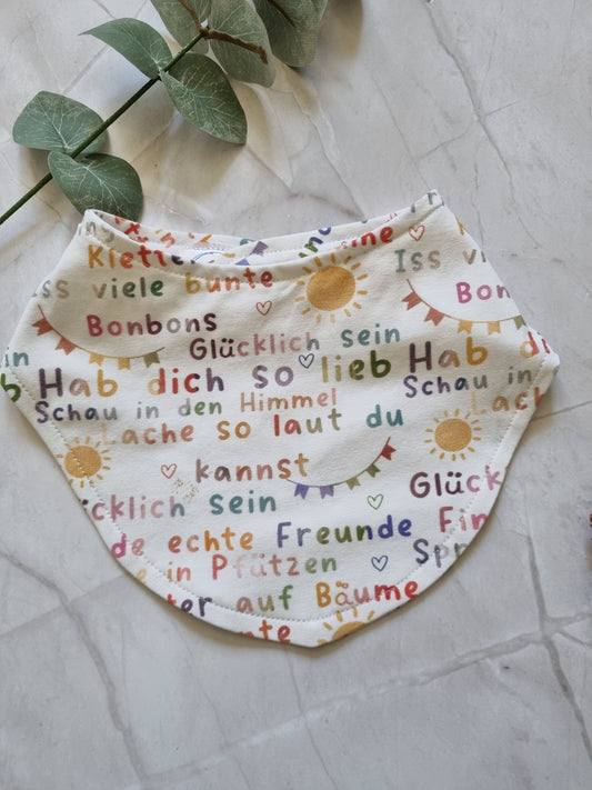 Organic Cotton Baby Scarf Jersey Bandana | Gender-Neutral Baby Bandana | Soft and Washable Newborn Scarf | Ideal Baby Gift