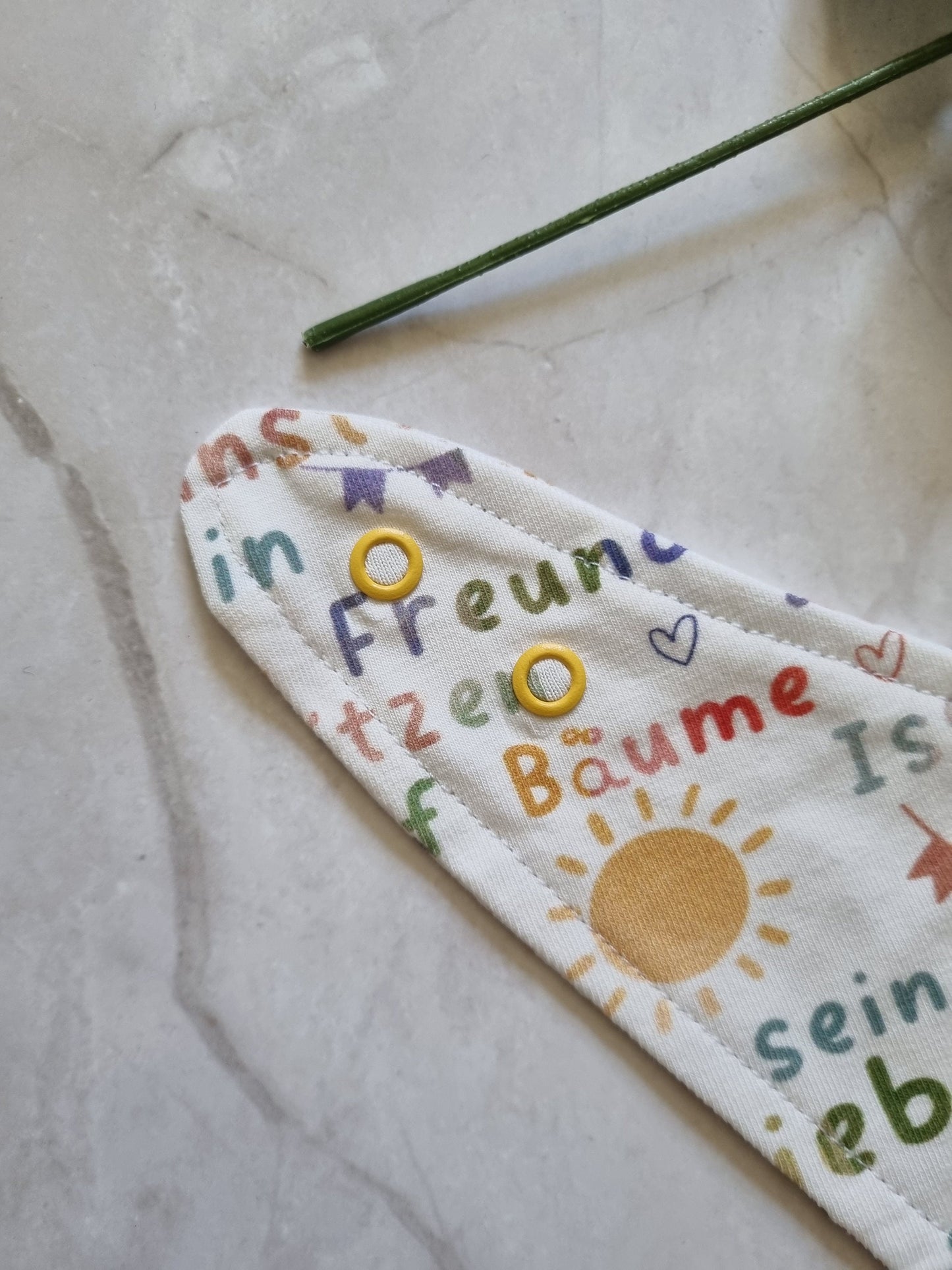 Organic Cotton Baby Scarf Jersey Bandana | Gender-Neutral Baby Bandana | Soft and Washable Newborn Scarf | Ideal Baby Gift