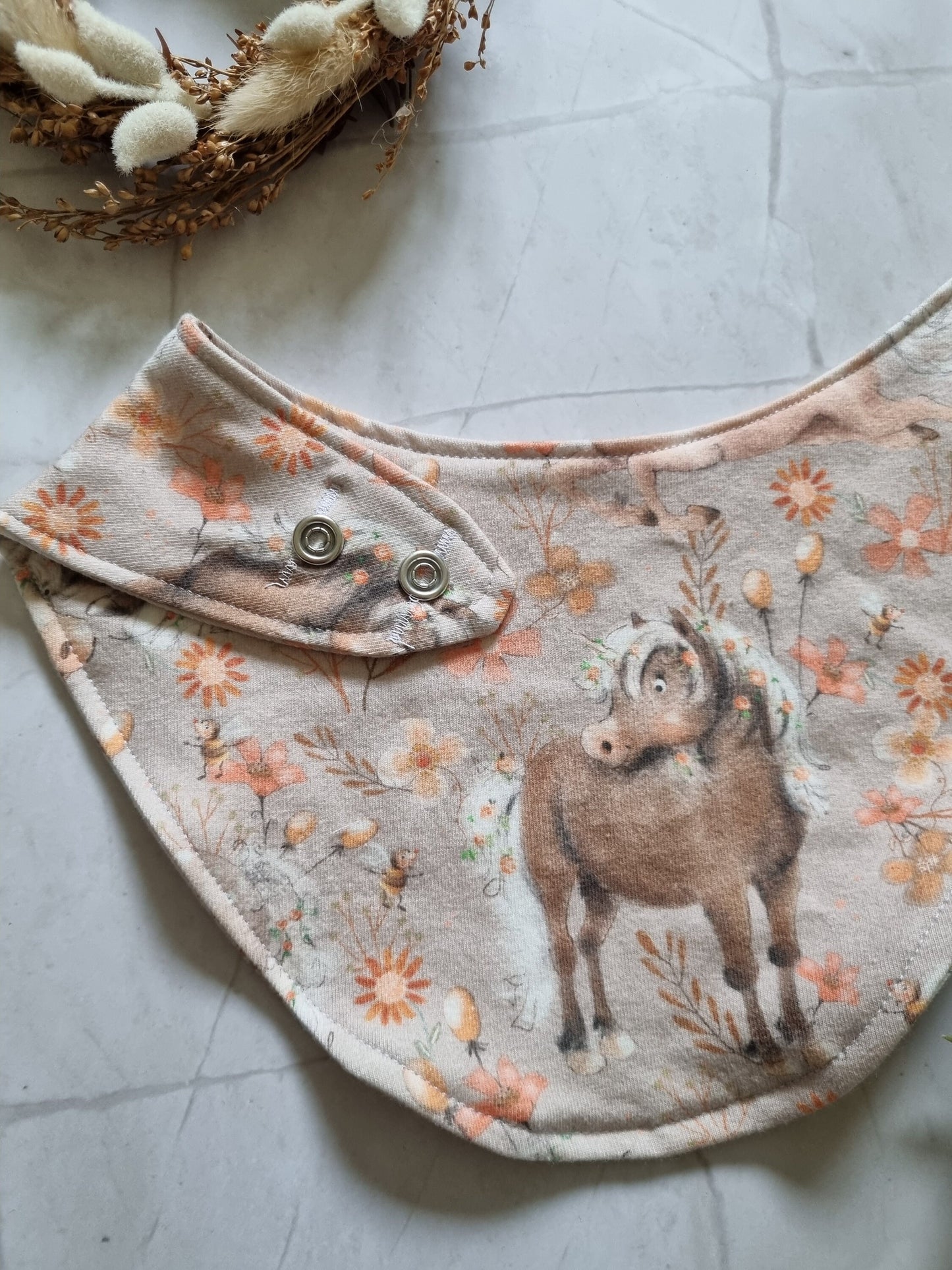 Organic Cotton Baby Scarf Jersey Bandana | Gender-Neutral Baby Bandana | Soft and Washable Newborn Scarf | Ideal Baby Gift