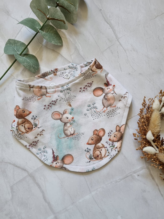 Organic Cotton Baby Scarf Jersey Bandana | Gender-Neutral Baby Bandana | Soft and Washable Newborn Scarf | Ideal Baby Gift
