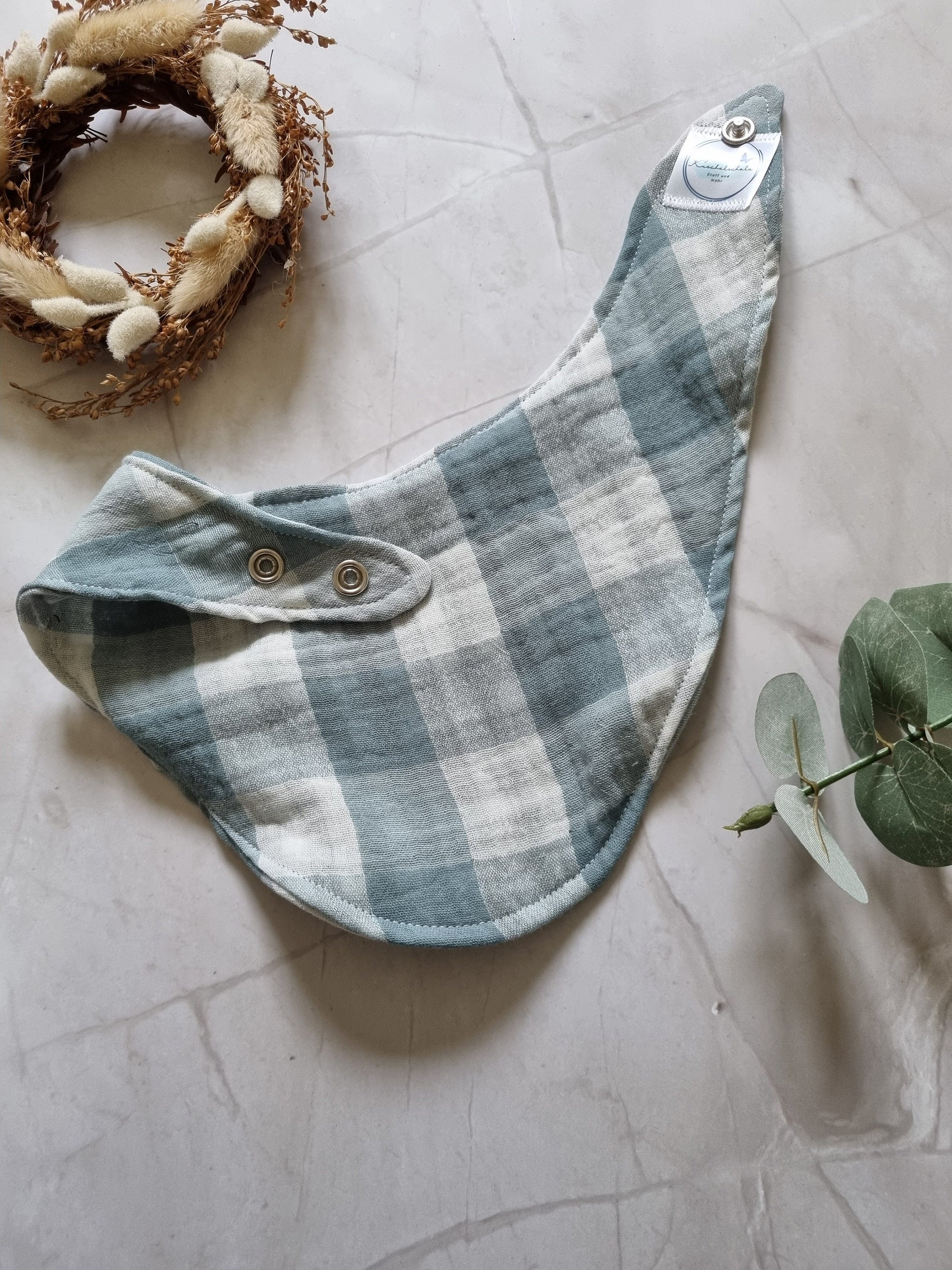 Cotton Baby Scarf Musselin Bandana | Gender-Neutral Baby Bandana | Soft and Washable Newborn Scarf | Ideal Baby Gift