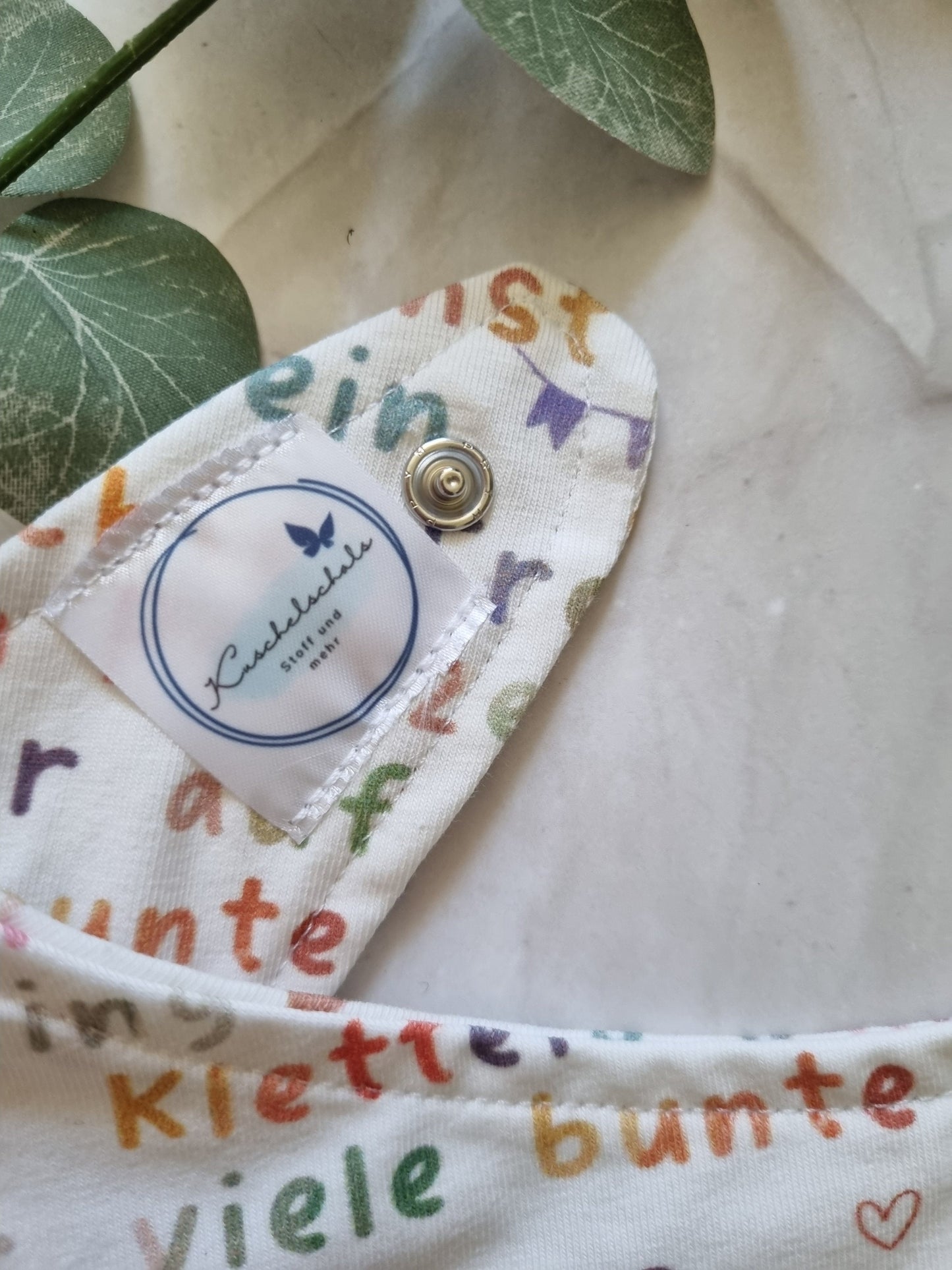 Organic Cotton Baby Scarf Jersey Bandana | Gender-Neutral Baby Bandana | Soft and Washable Newborn Scarf | Ideal Baby Gift