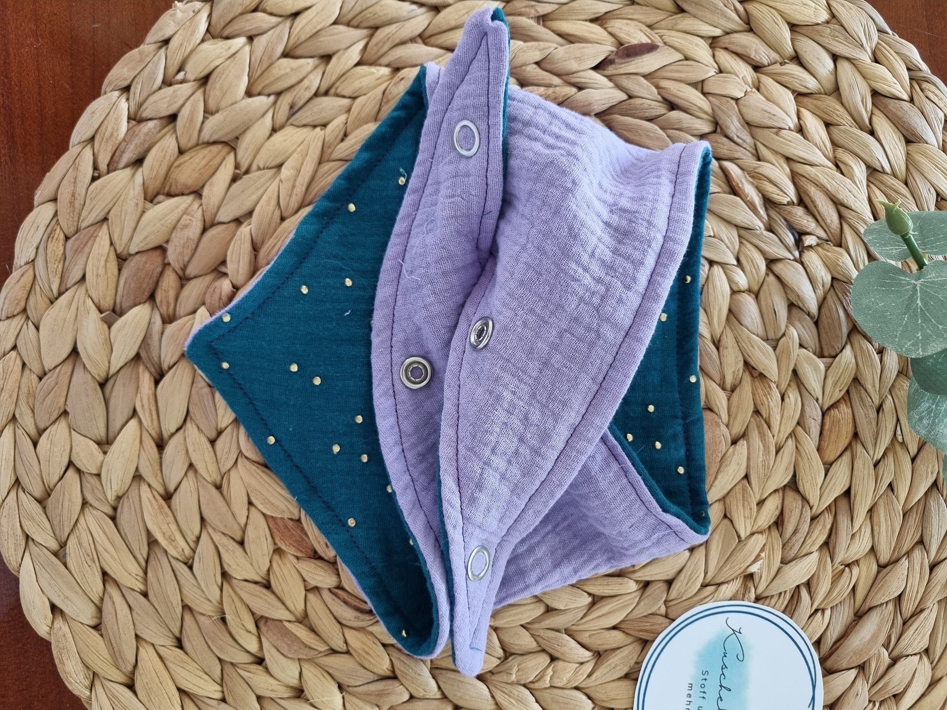 Reversible Double Face Baby Bib Stylish, Soft Practical perfect gift baby shower