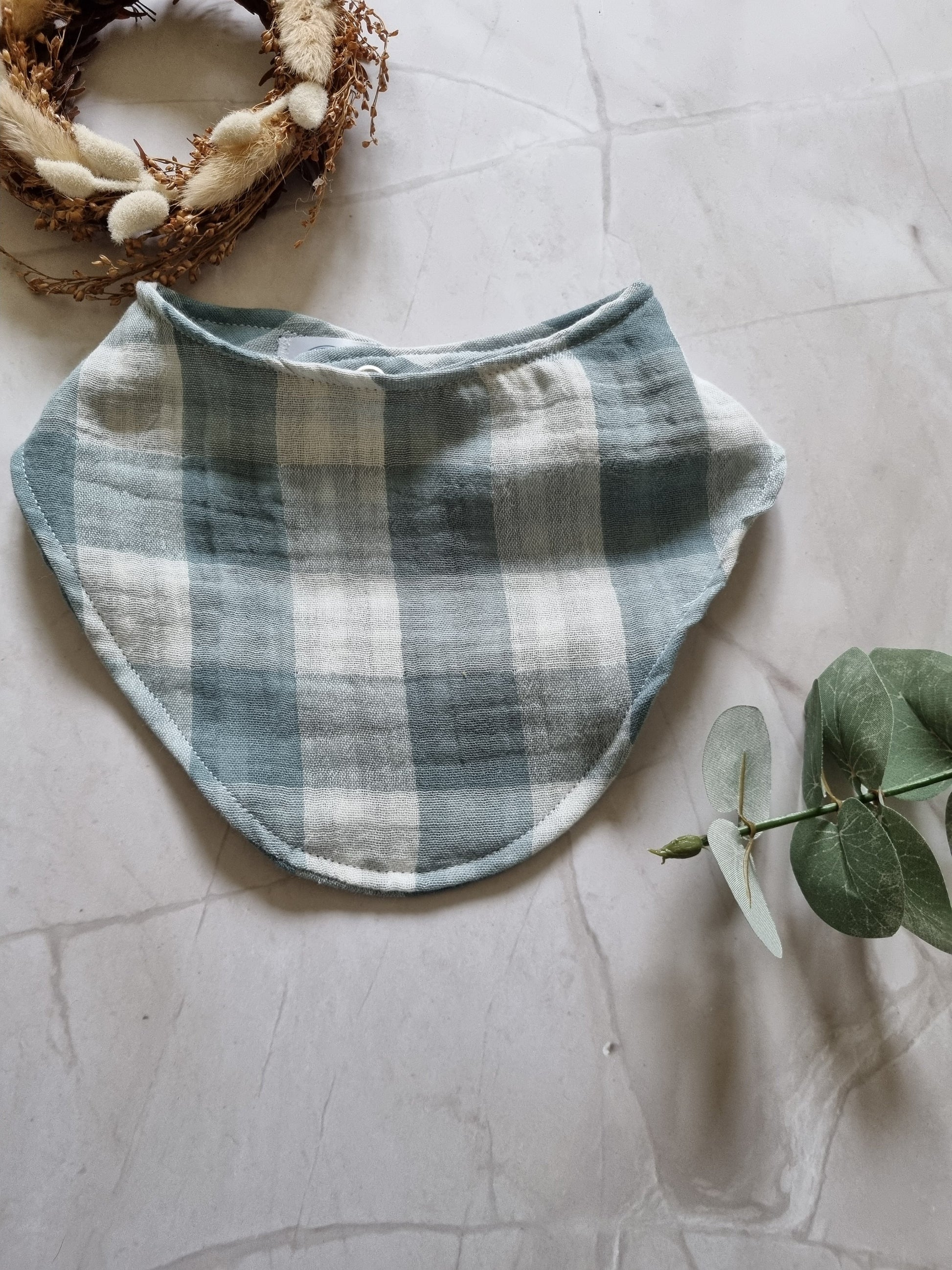 Cotton Baby Scarf Musselin Bandana | Gender-Neutral Baby Bandana | Soft and Washable Newborn Scarf | Ideal Baby Gift