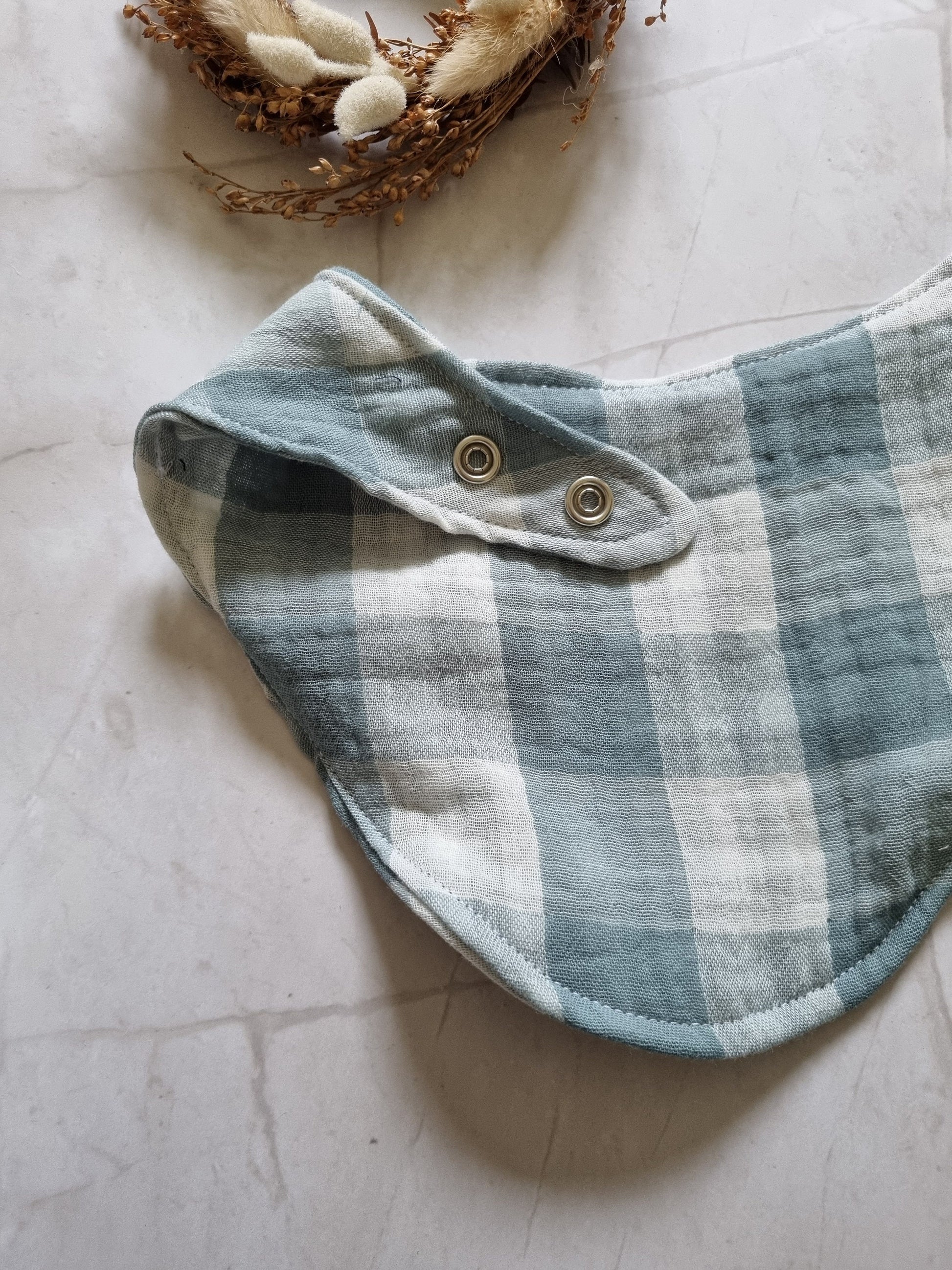 Cotton Baby Scarf Musselin Bandana | Gender-Neutral Baby Bandana | Soft and Washable Newborn Scarf | Ideal Baby Gift