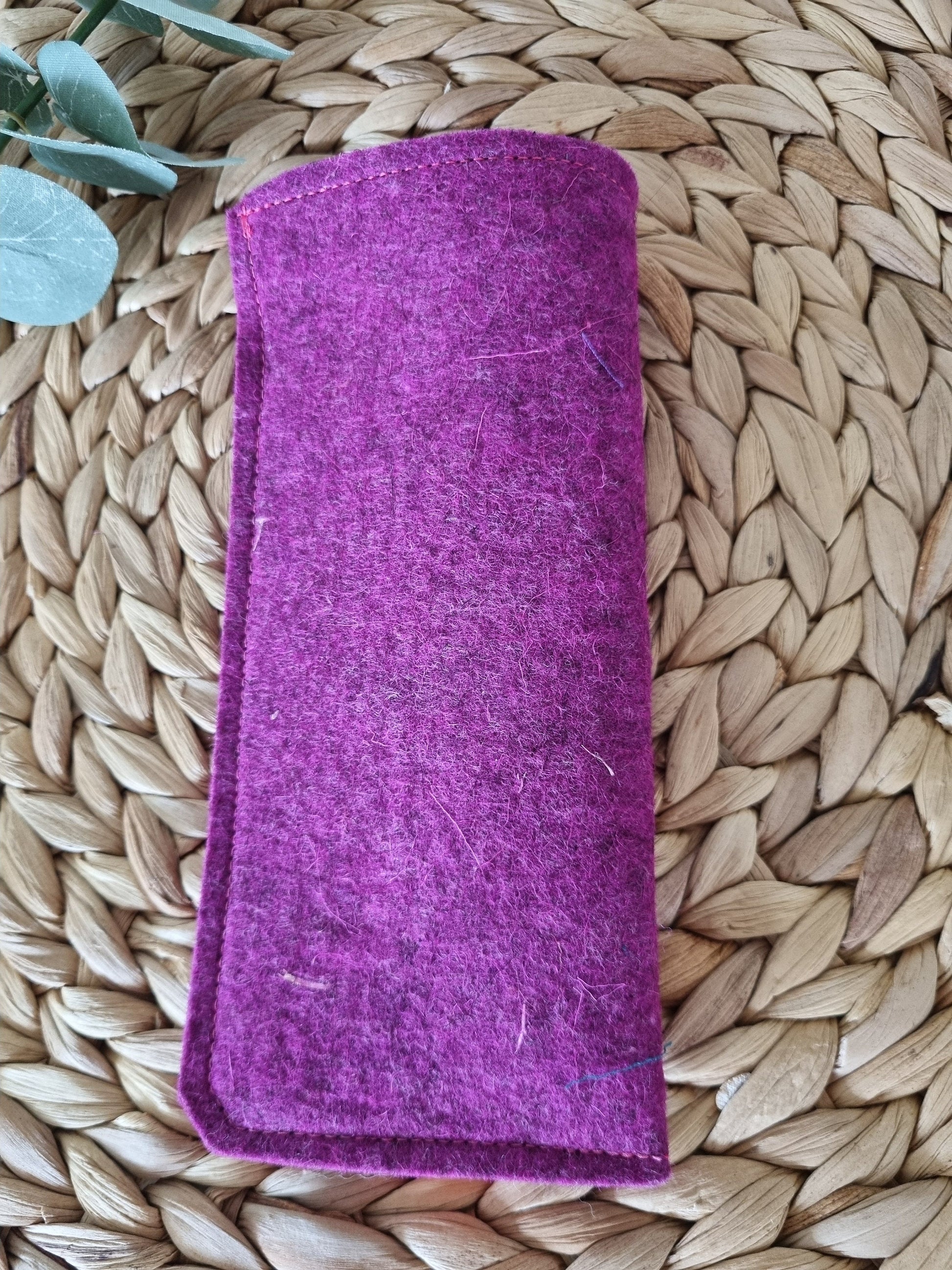 Handmade Felt Glasses Case Eco-Friendly Eyewear Storage Pouch Soft & Lightweight Glasses Protector | Durable Eyewear Organizer gift for her