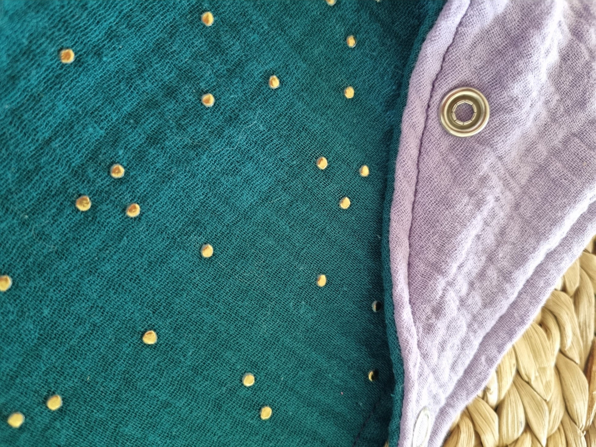 Reversible Double Face Baby Bib Stylish, Soft Practical perfect gift baby shower