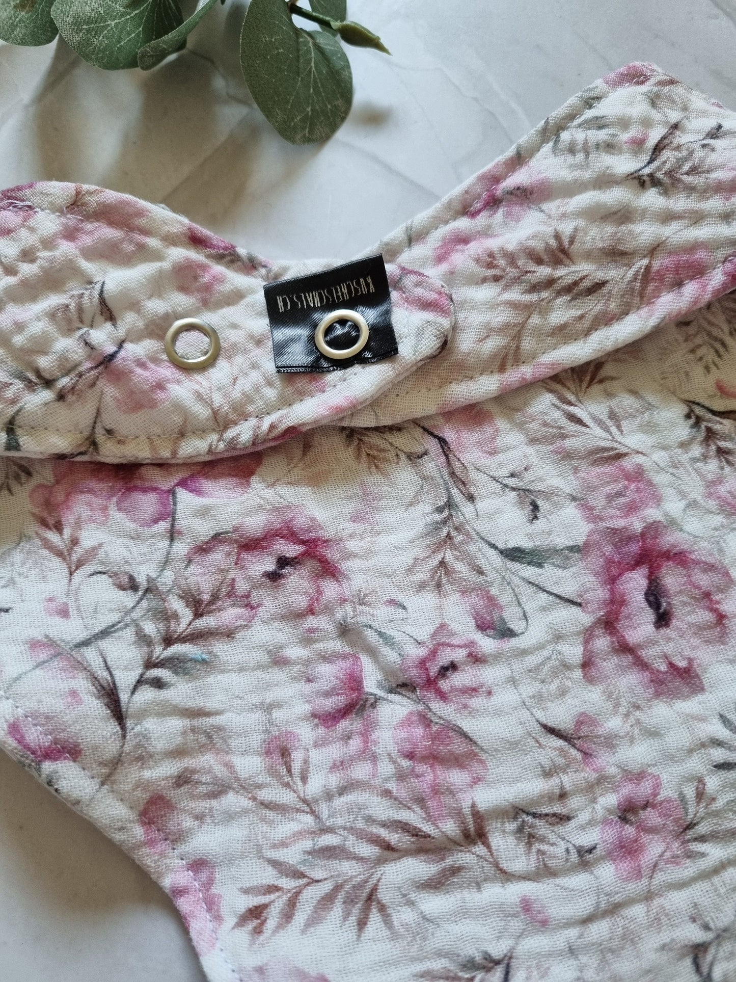 Cotton Baby Scarf Musselin Bandana | Baby Bandana | Soft and Washable Newborn Scarf | Ideal Baby Gift Babyshower