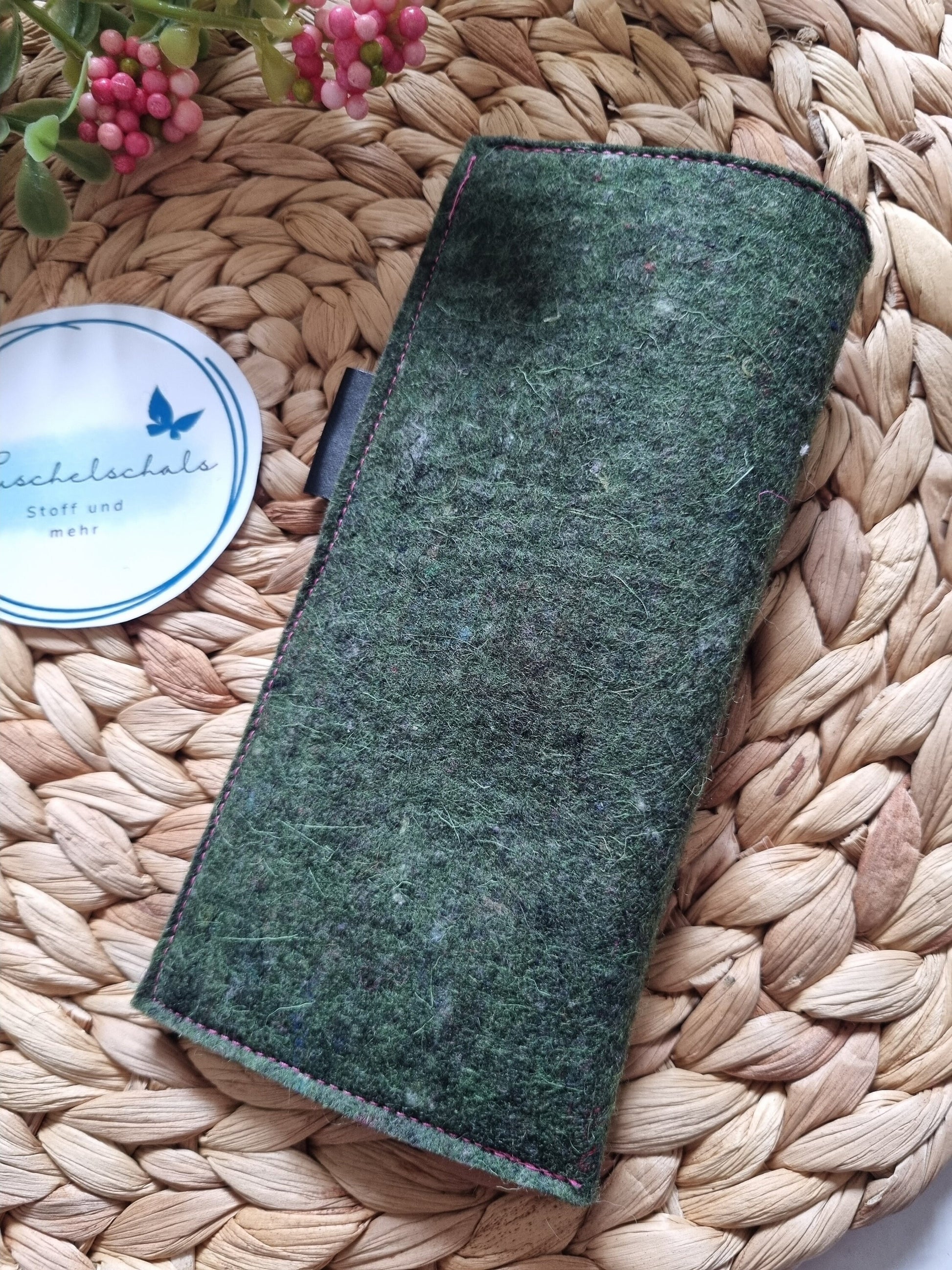 Handmade Felt Glasses Case Eco-Friendly Eyewear Storage Pouch Soft & Lightweight Glasses Protector | Durable Eyewear Organizer gift for her