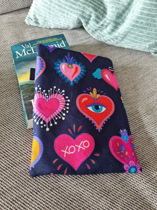 book cover for paperback books - perfect gift for book lover - book accessories - soft fabric book cover for backpaper books up to 500 pages