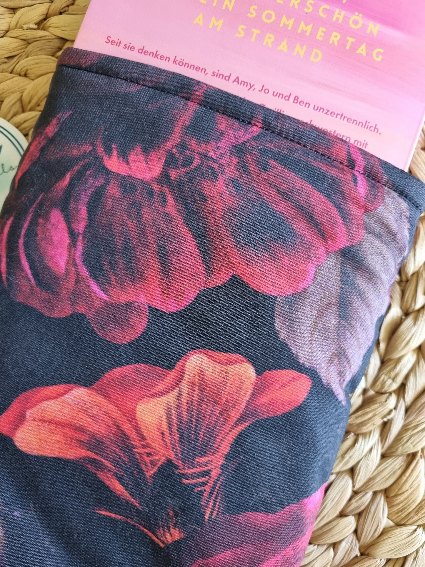 Dark Romance Book Cover for Paperback Books - Handmade Protective Book Sleeve - Romance Reader Gift - Romance Lover's Gift