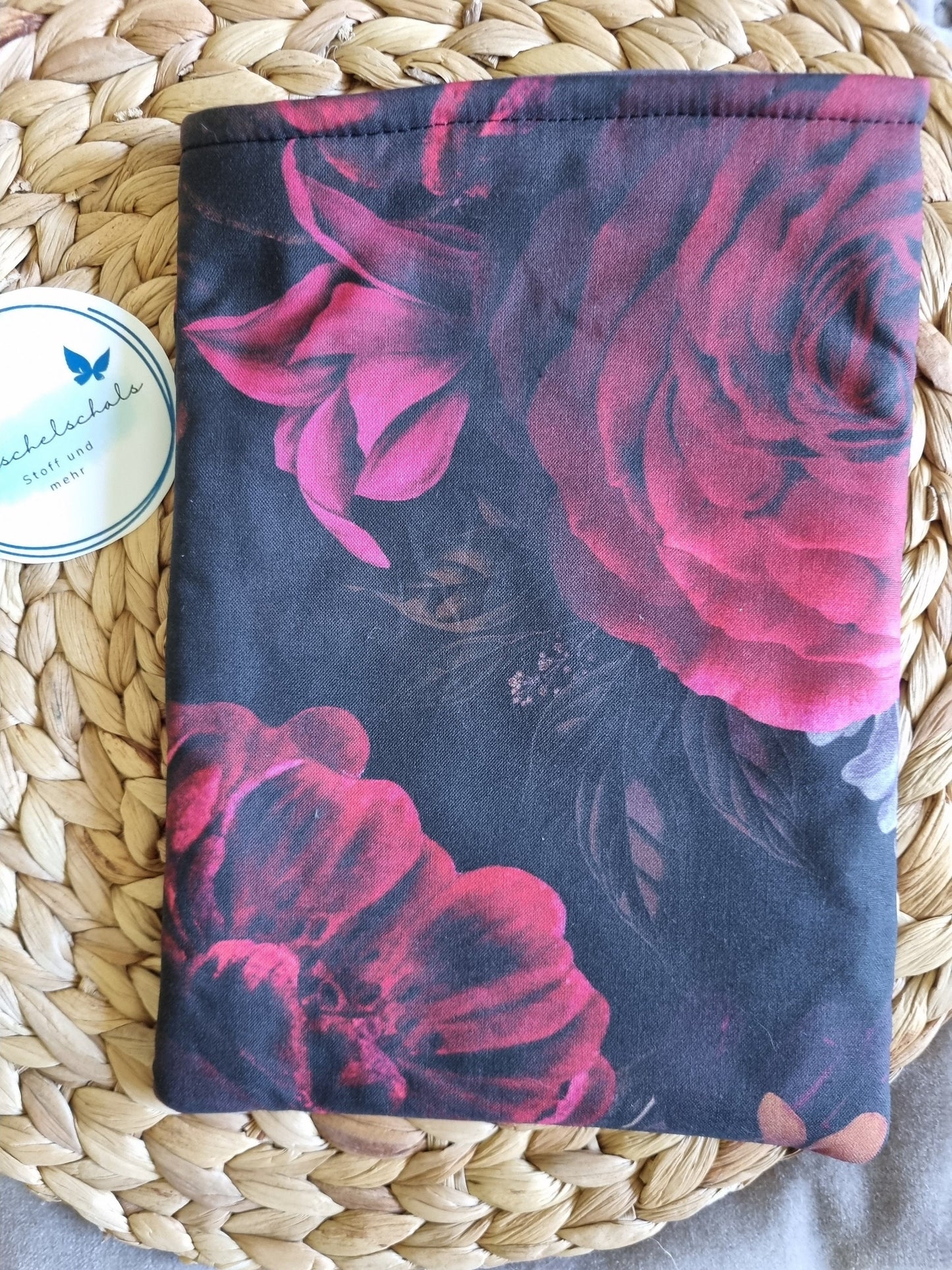 Dark Romance Book Cover for Paperback Books - Handmade Protective Book Sleeve - Romance Reader Gift - Romance Lover's Gift