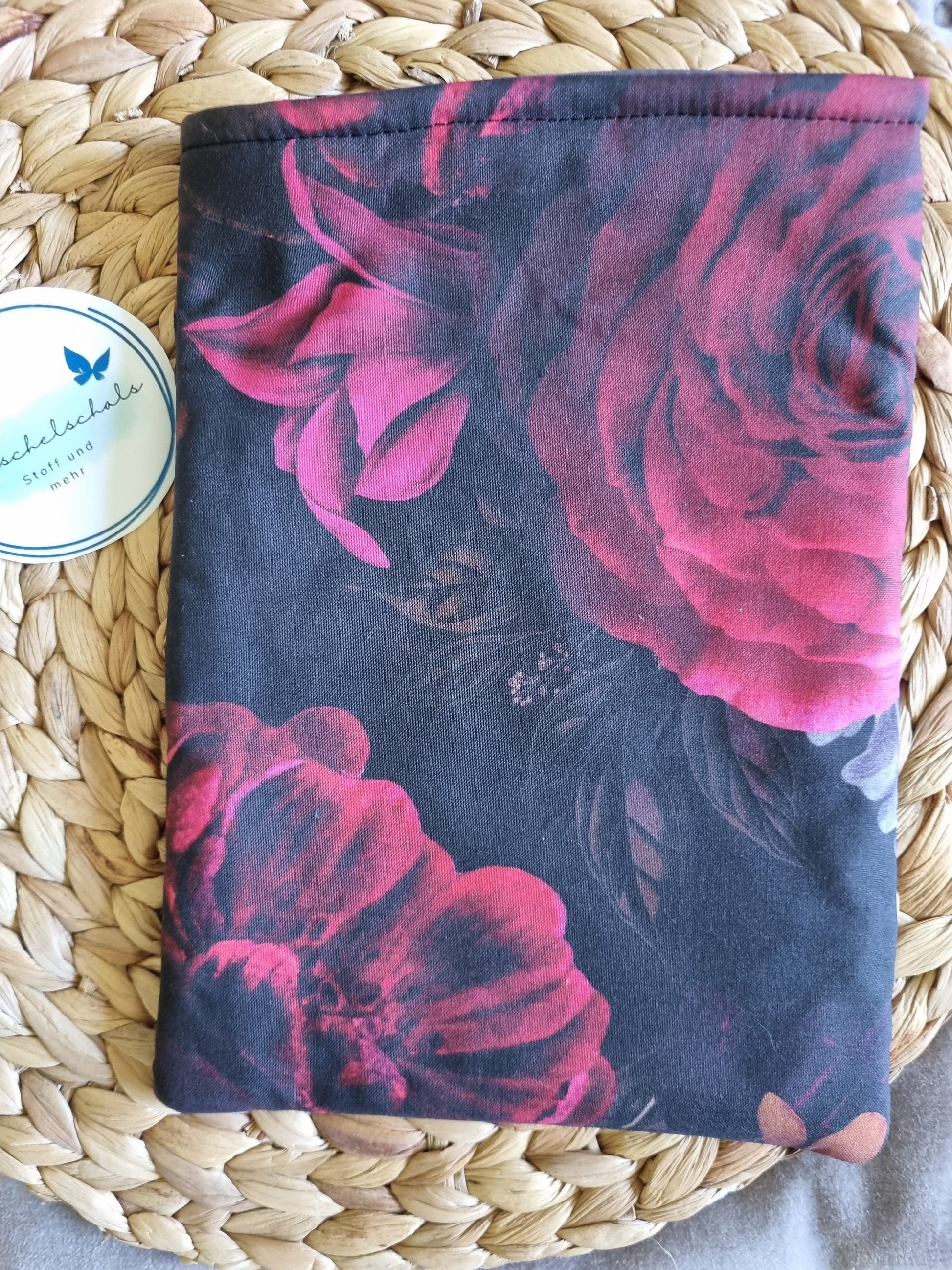 Dark Romance Book Cover for Paperback Books - Handmade Protective Book Sleeve - Romance Reader Gift - Romance Lover's Gift