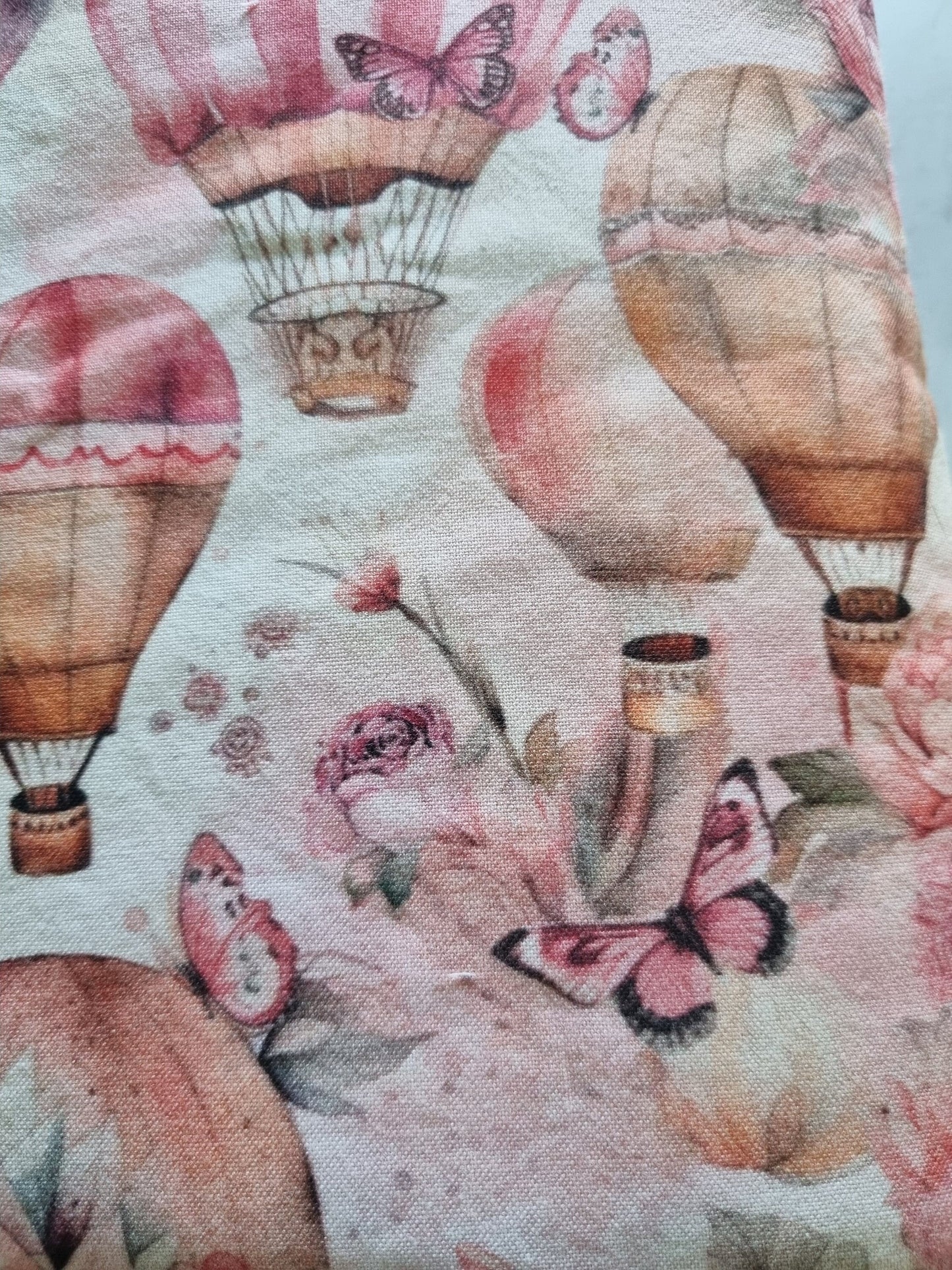 pink romantic Fantasy Book Cover for Paperback and Hardcover Books Handmade Protective Book Sleeve - Romance Reader Gift Pink Lover's Gift